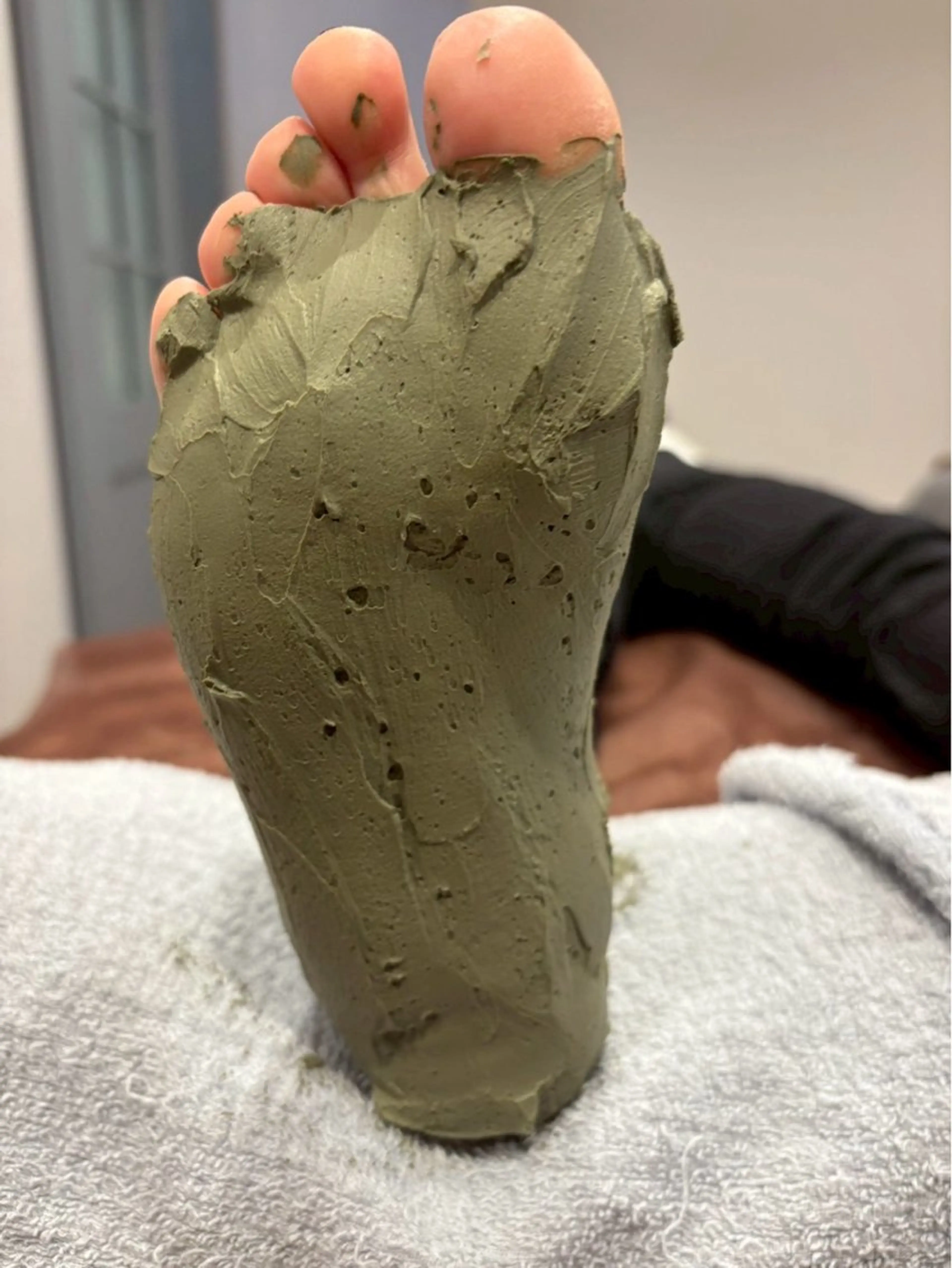 ◇クレイテラピー◇クレイ足パック◇足の疲労回復◇の写真