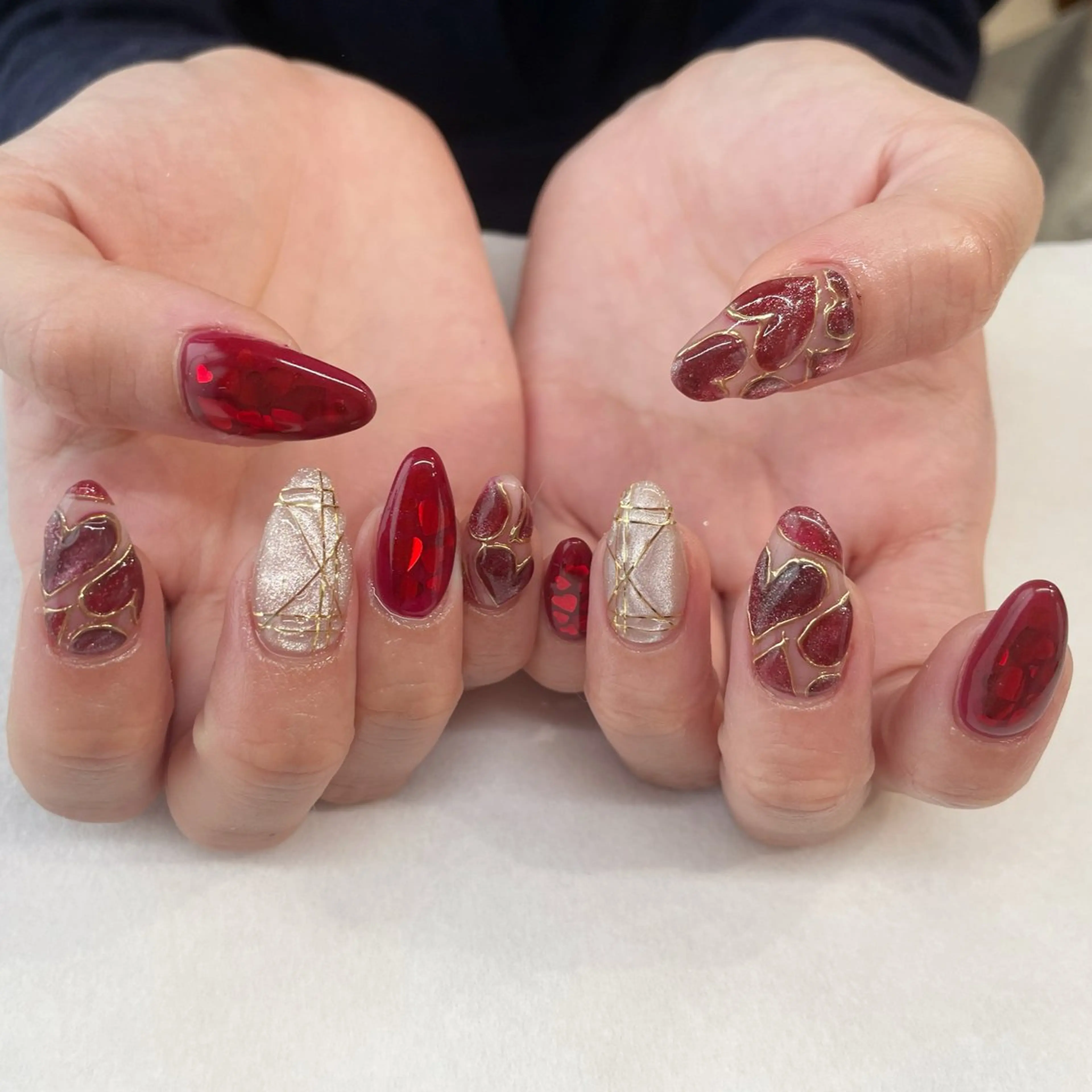 ネイル ハンドネイル 💎🐰 saki. m 🐰💎のネイルデザイン