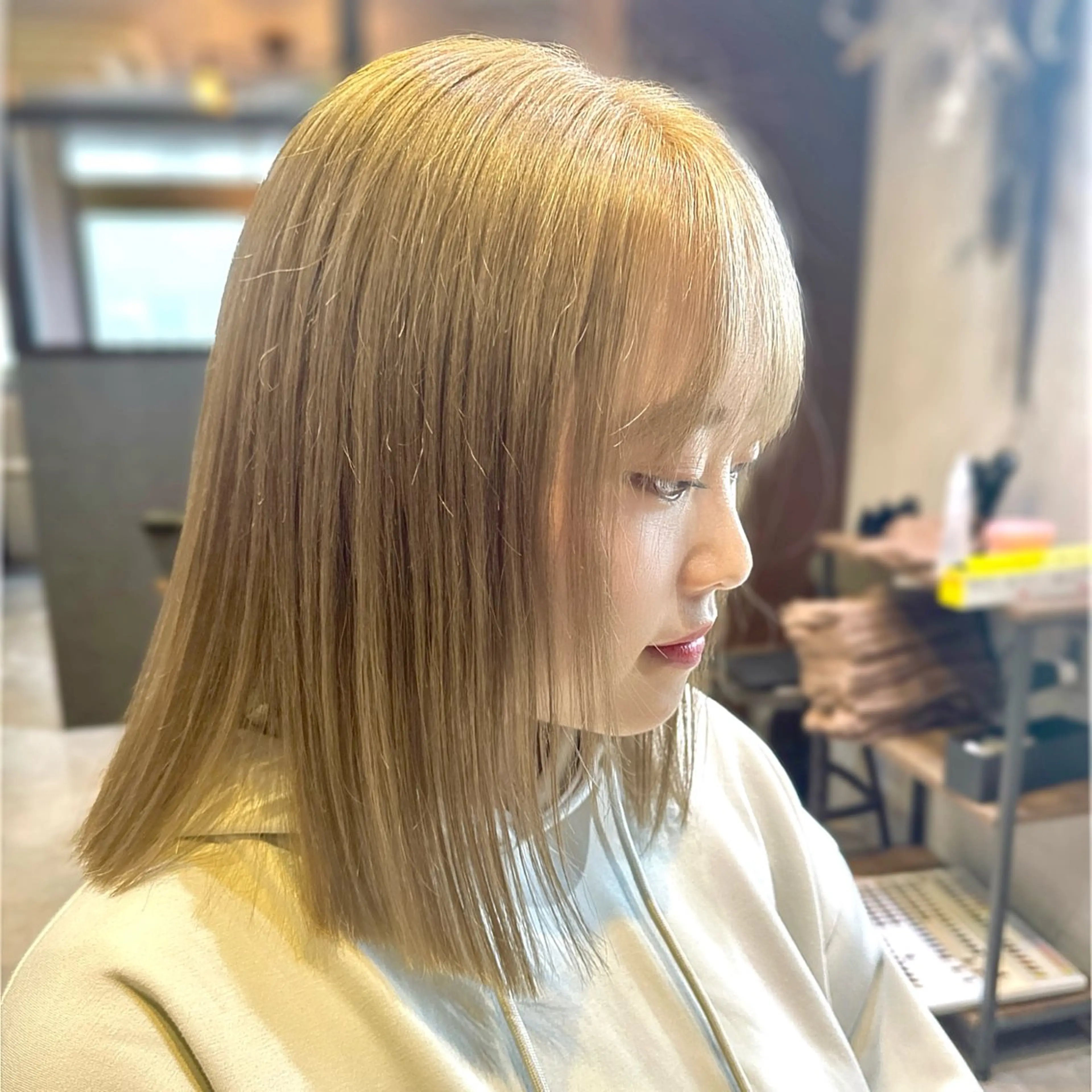 ミディアム 森 隆秀/韓国ヘアのヘアスタイル