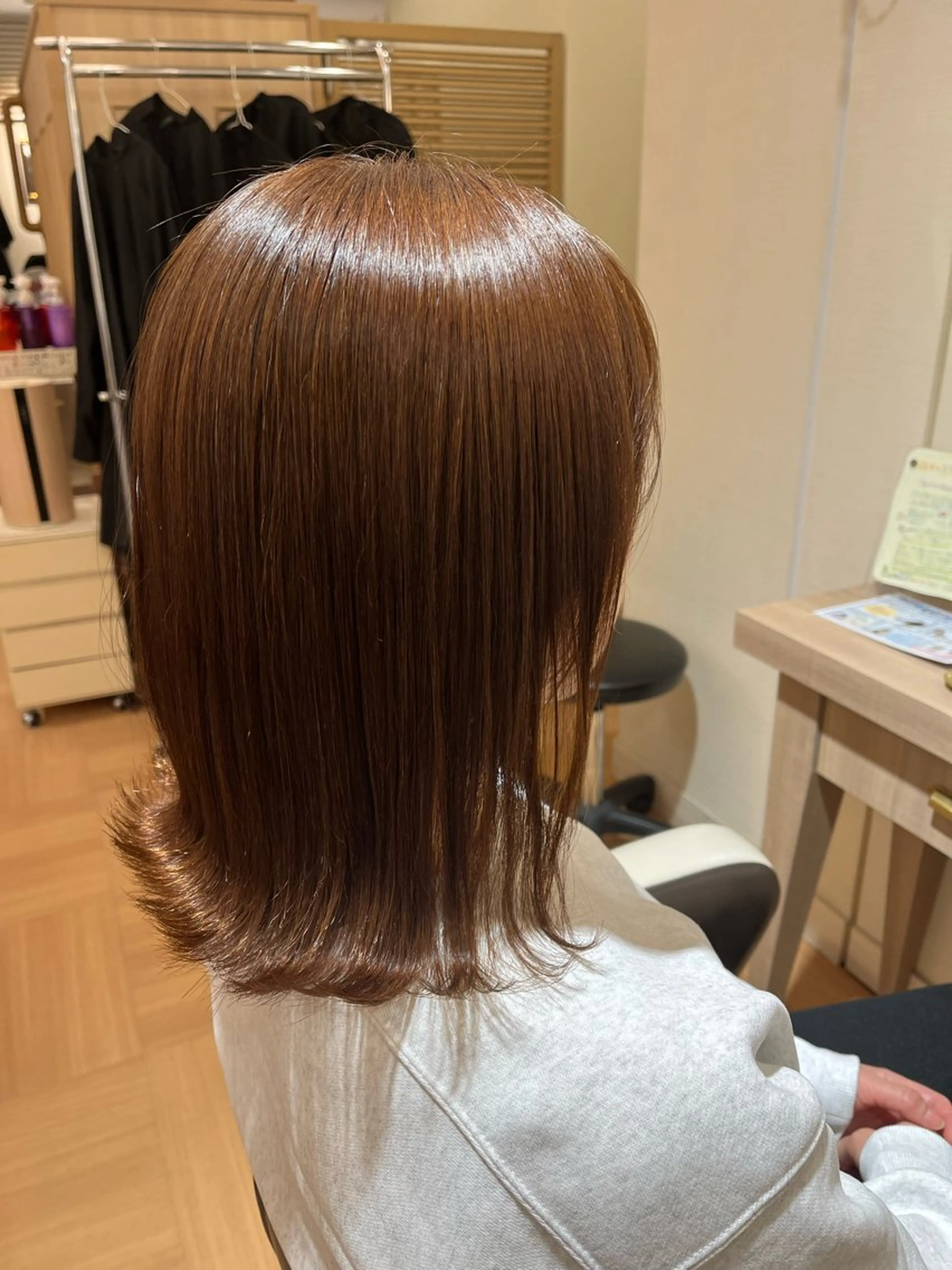 ミディアム Ha naのヘアスタイル