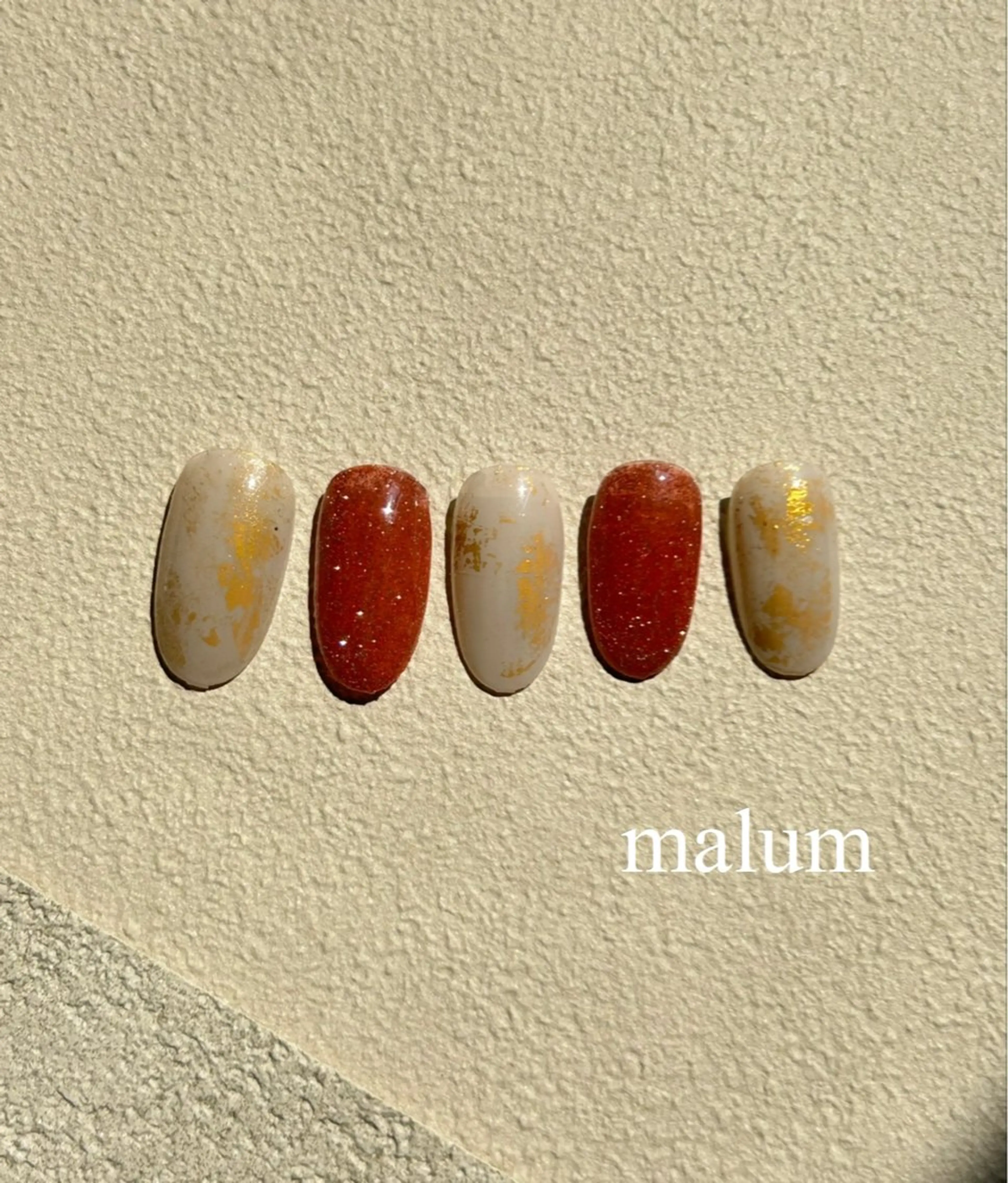 ネイル ハンドネイル malum nailのネイルデザイン