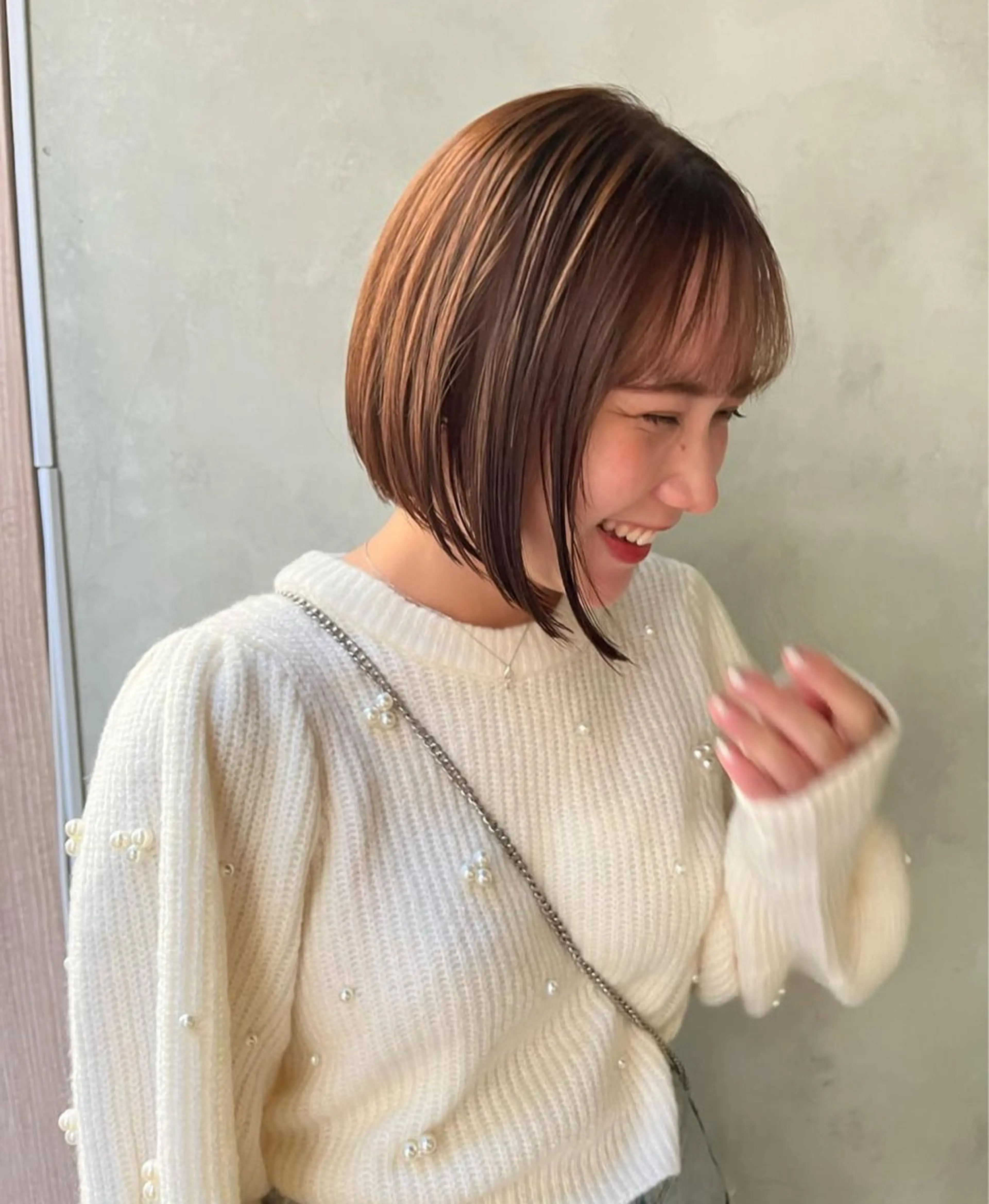 ショート カラー Lamp所属・L amp柏🌱 tamaのヘアスタイル