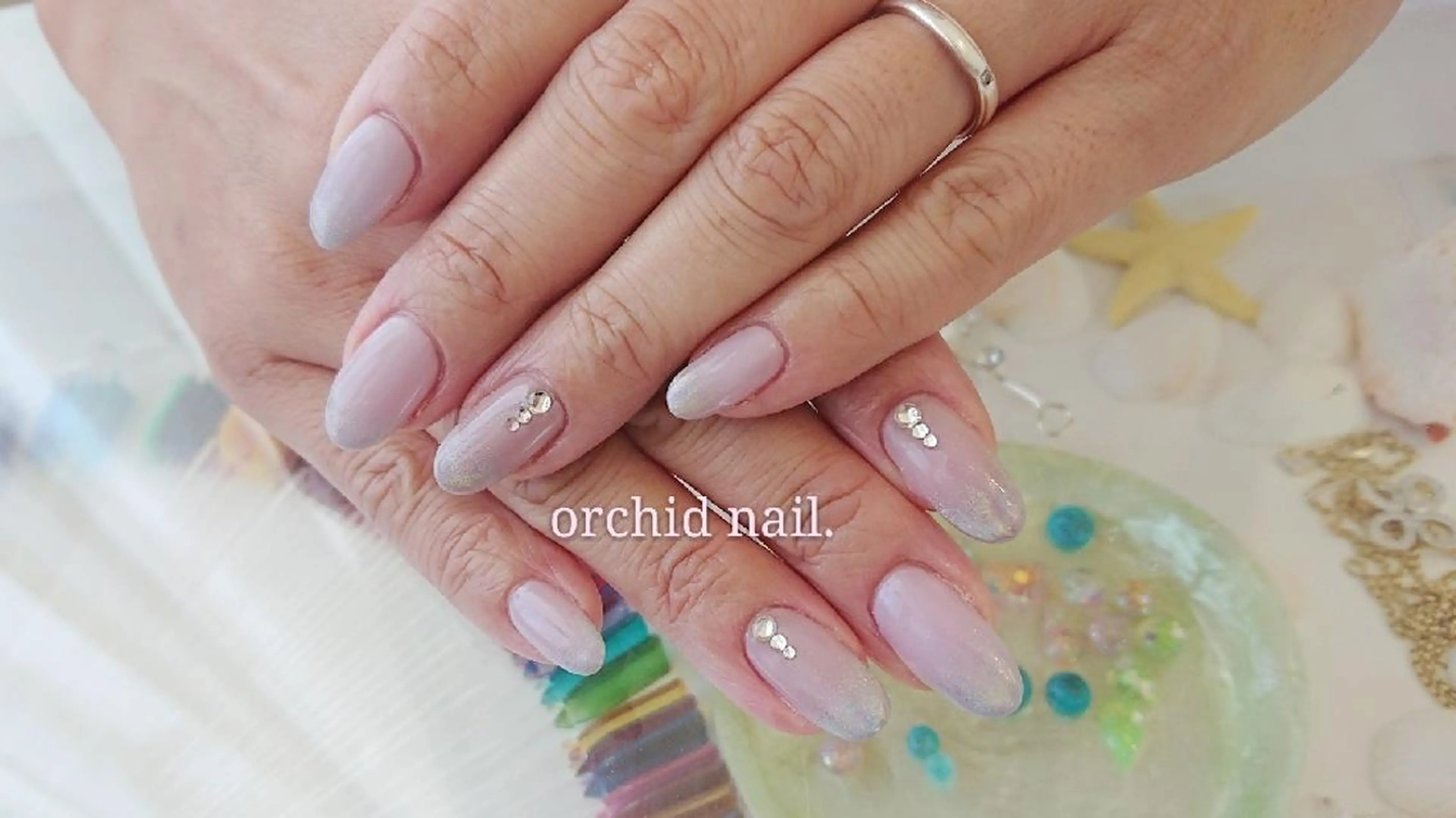 ネイル orchid ♡オーキッドのネイルデザイン