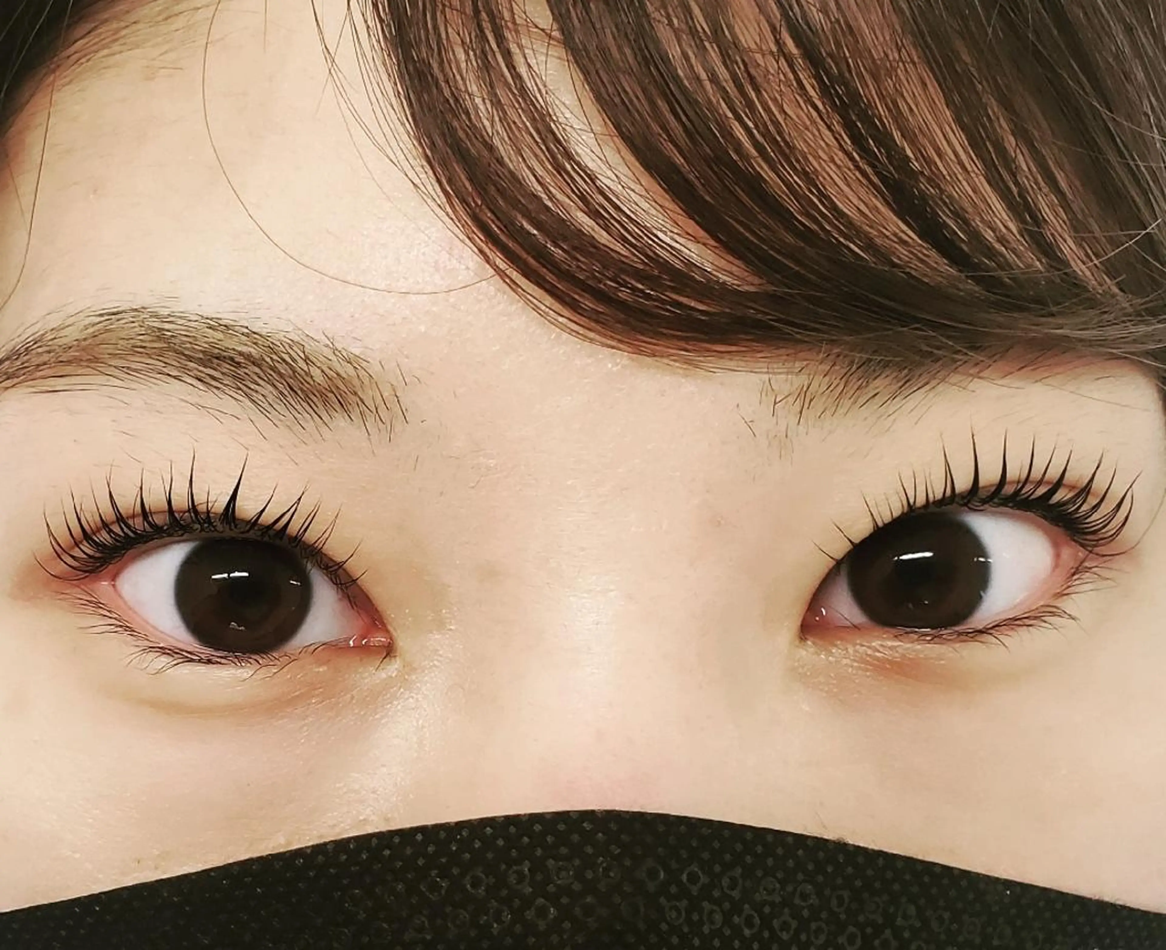 マツエク・マツパ パリジェンヌラッシュリフト Crescent Eye Yuiのマツエク・マツパデザイン