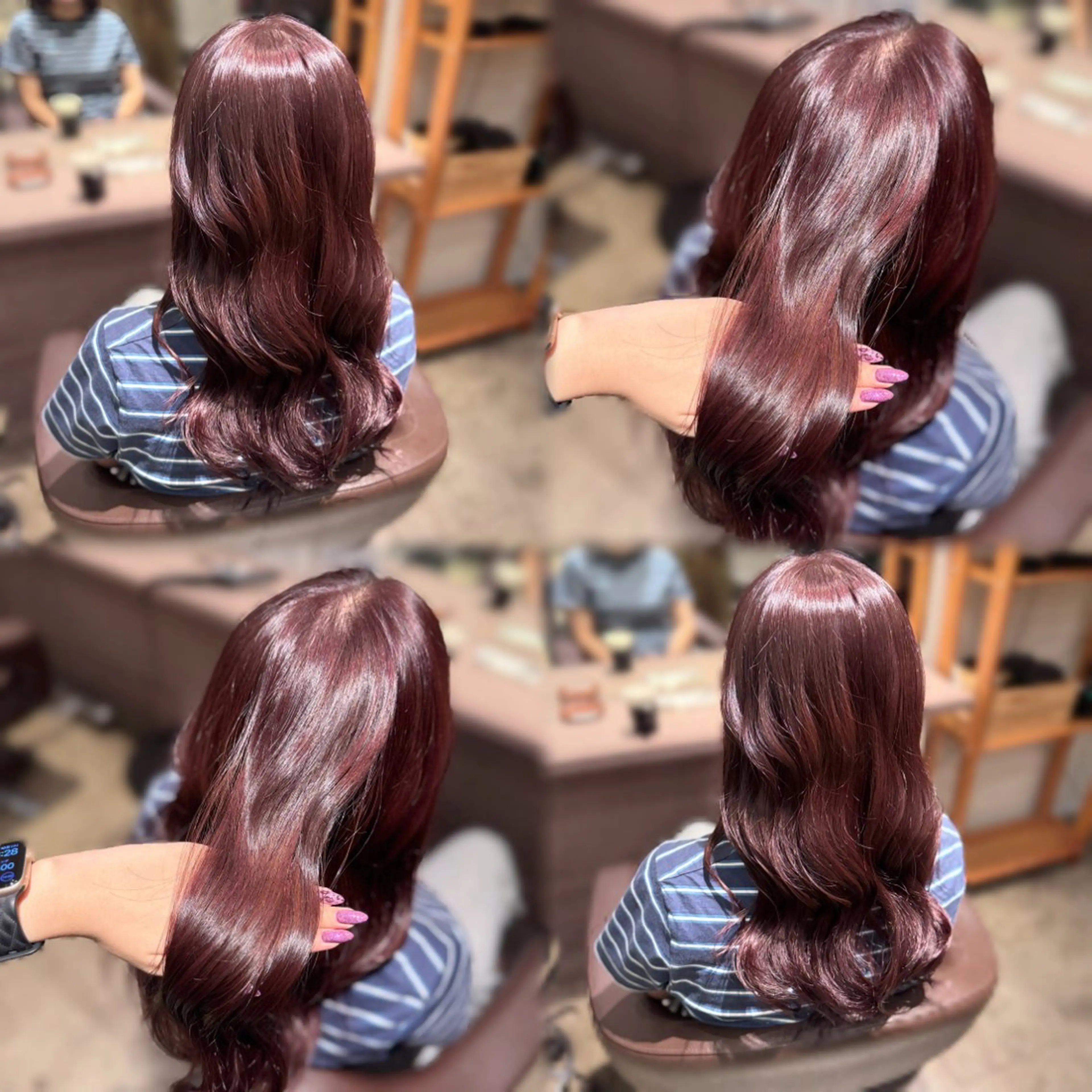 カラー ヘアカラー トリートメント 💜小山田 愛美💜のヘアスタイル