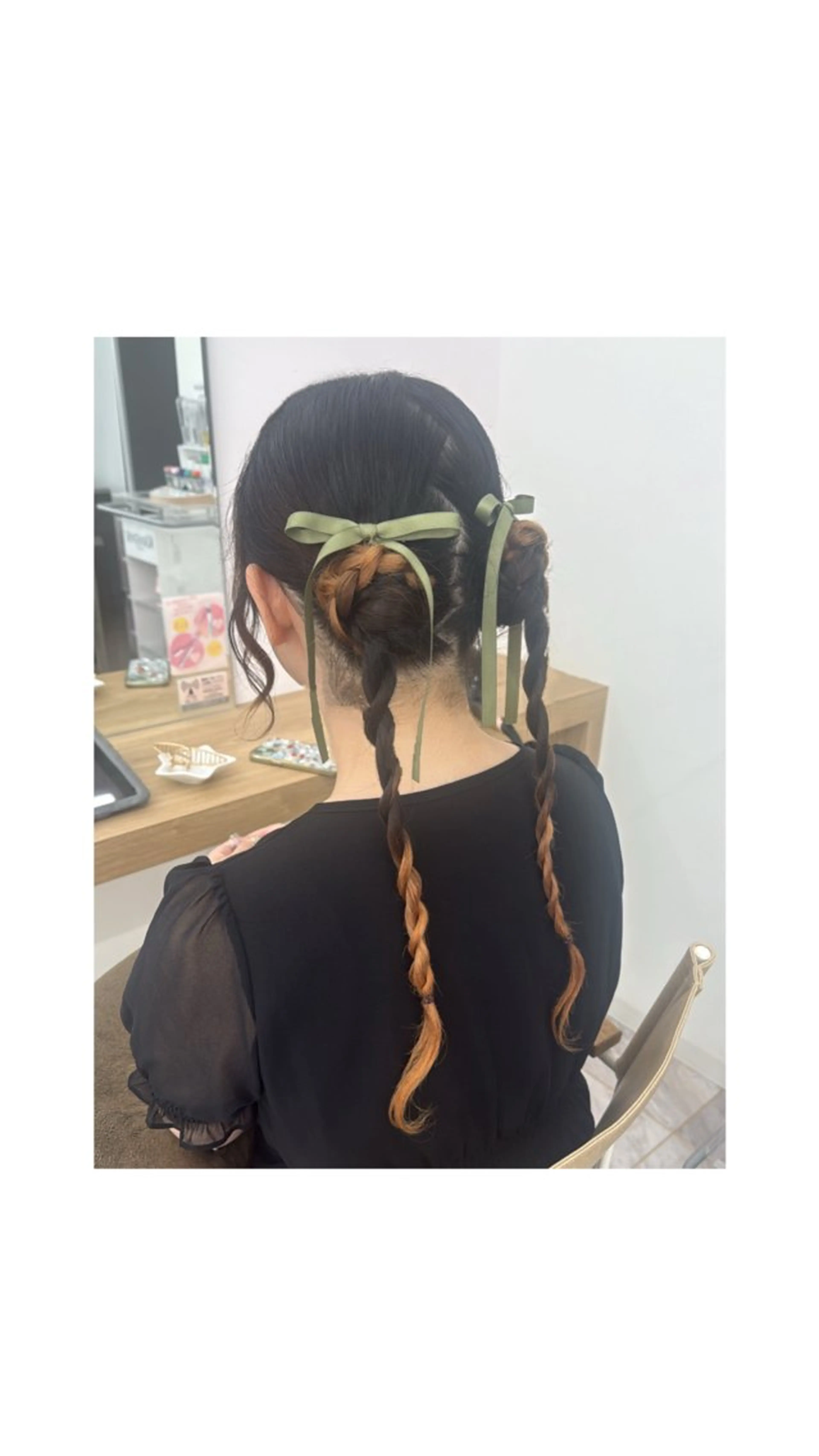 ヘアアレンジ ヘアセット ミニモ学割🎀50％ off/rikoのヘアスタイル