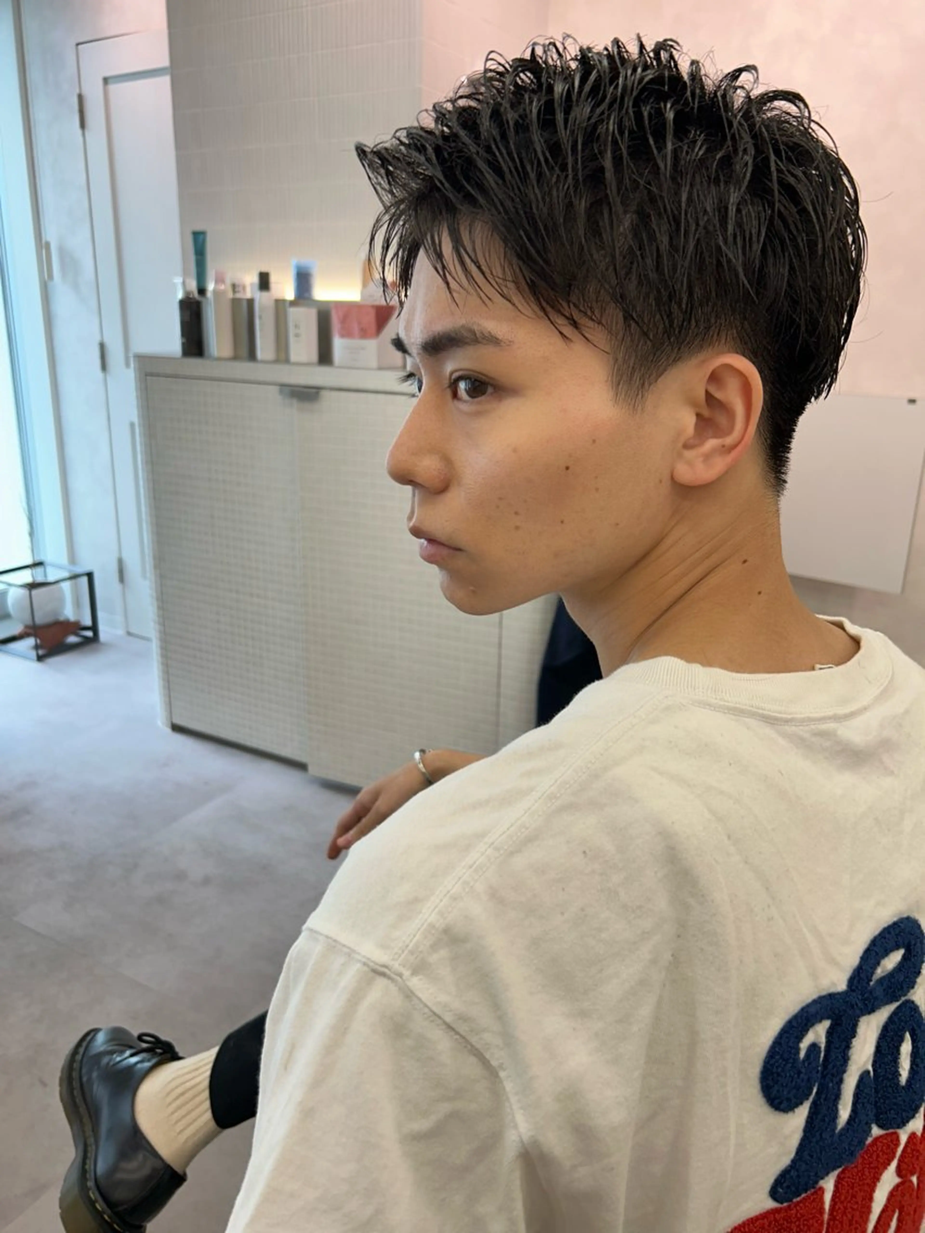 メンズ カット 横浜メンズ特化 田中リョウのヘアスタイル