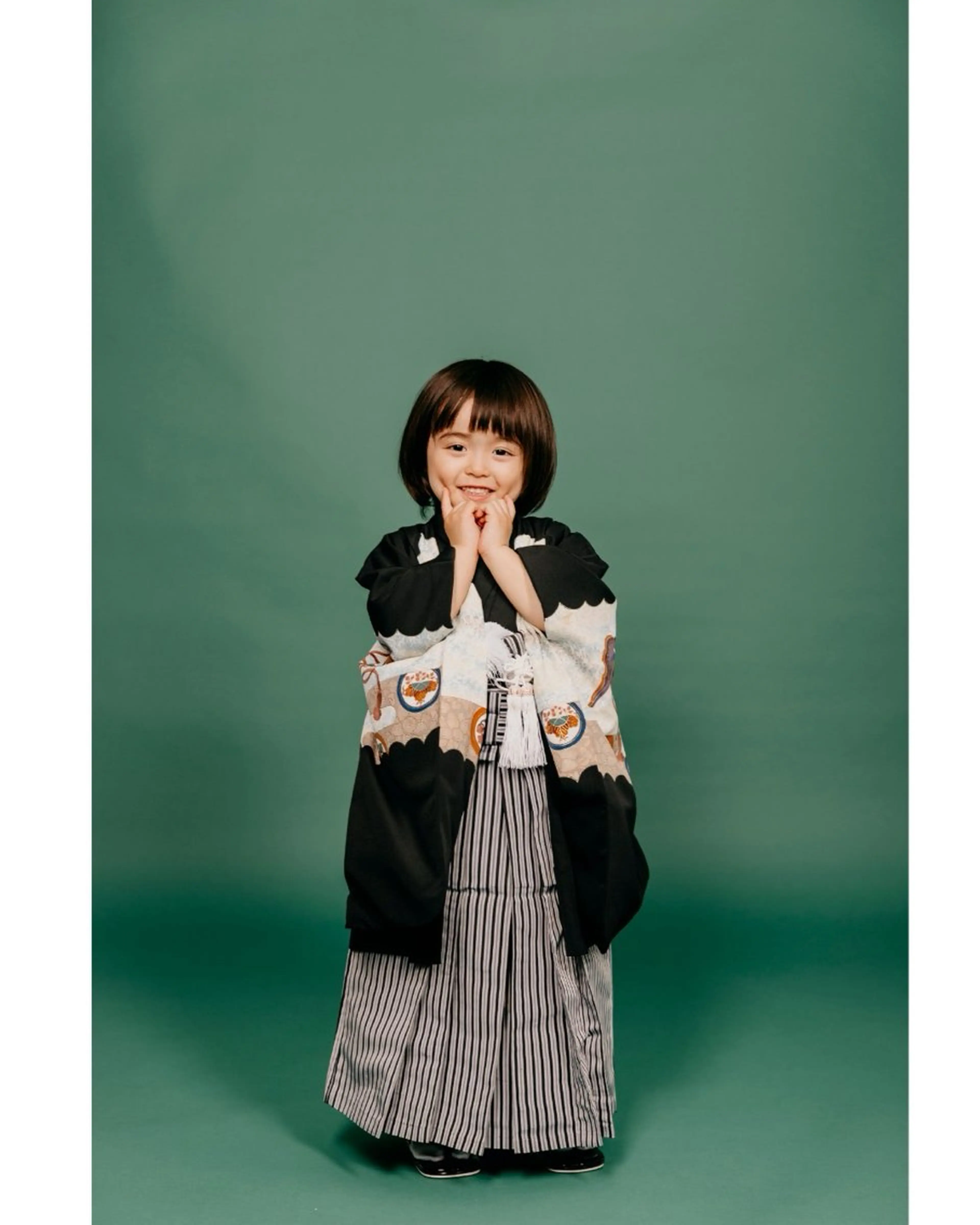 七五三　５歳の写真