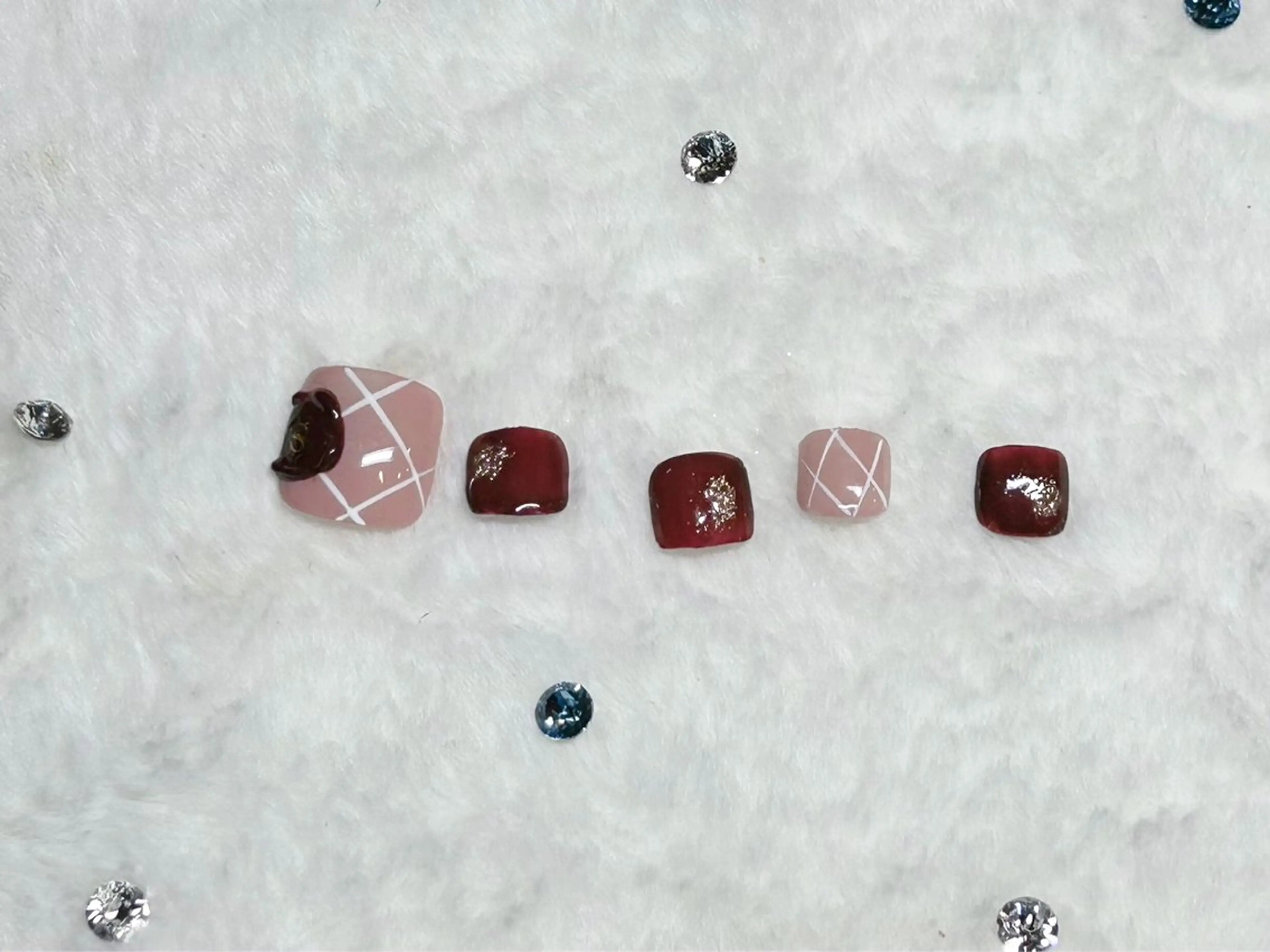 ネイル フットネイル Ribbon 佐野店のネイルデザイン