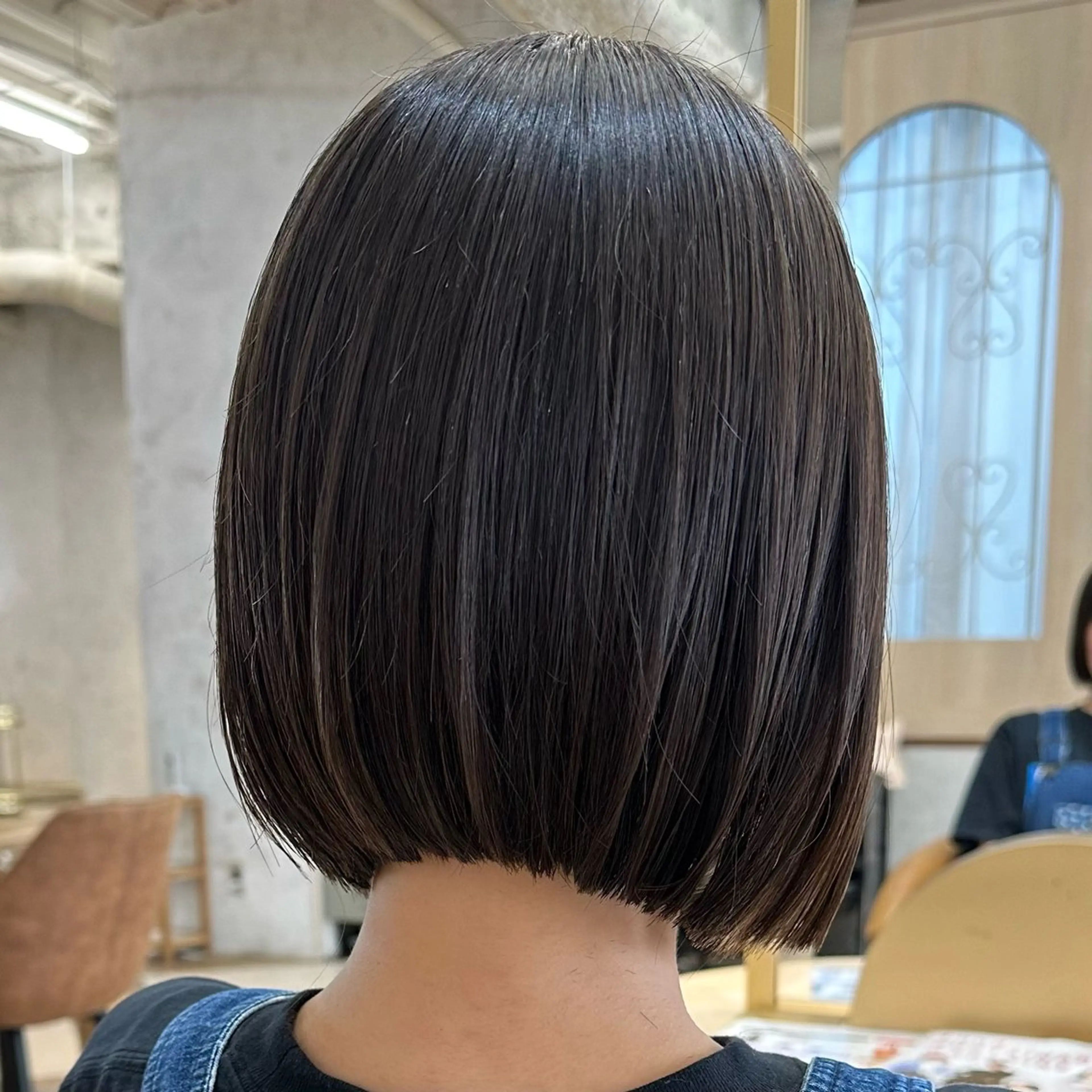 ショート カット ヘアカラー トリートメント 艶カラー/ボブ /似合わせ/田口愛那のヘアスタイル