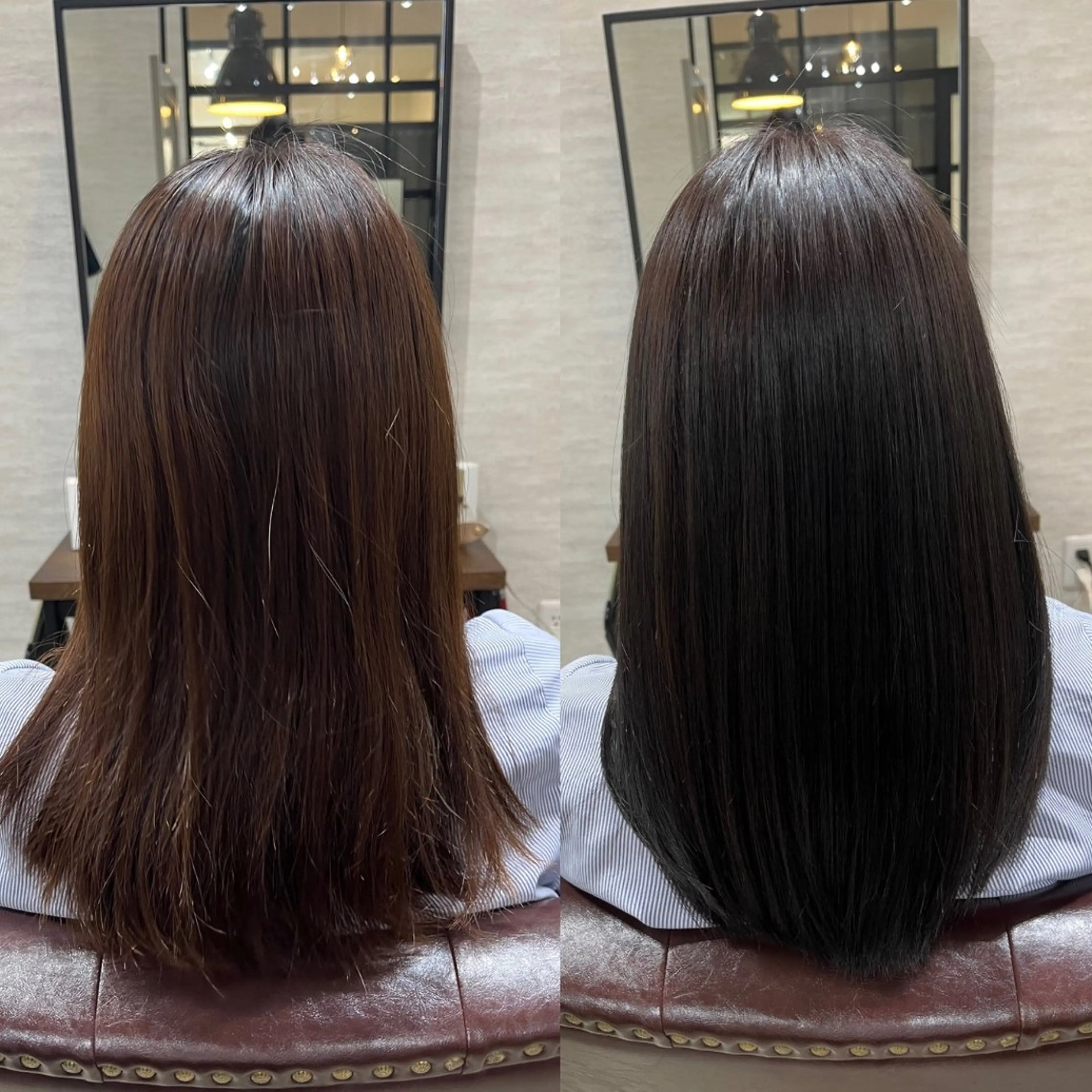 ミディアム ヘアカラー トリートメント ✨髪質改善✨ 縮毛矯正/佐藤恵太のヘアスタイル