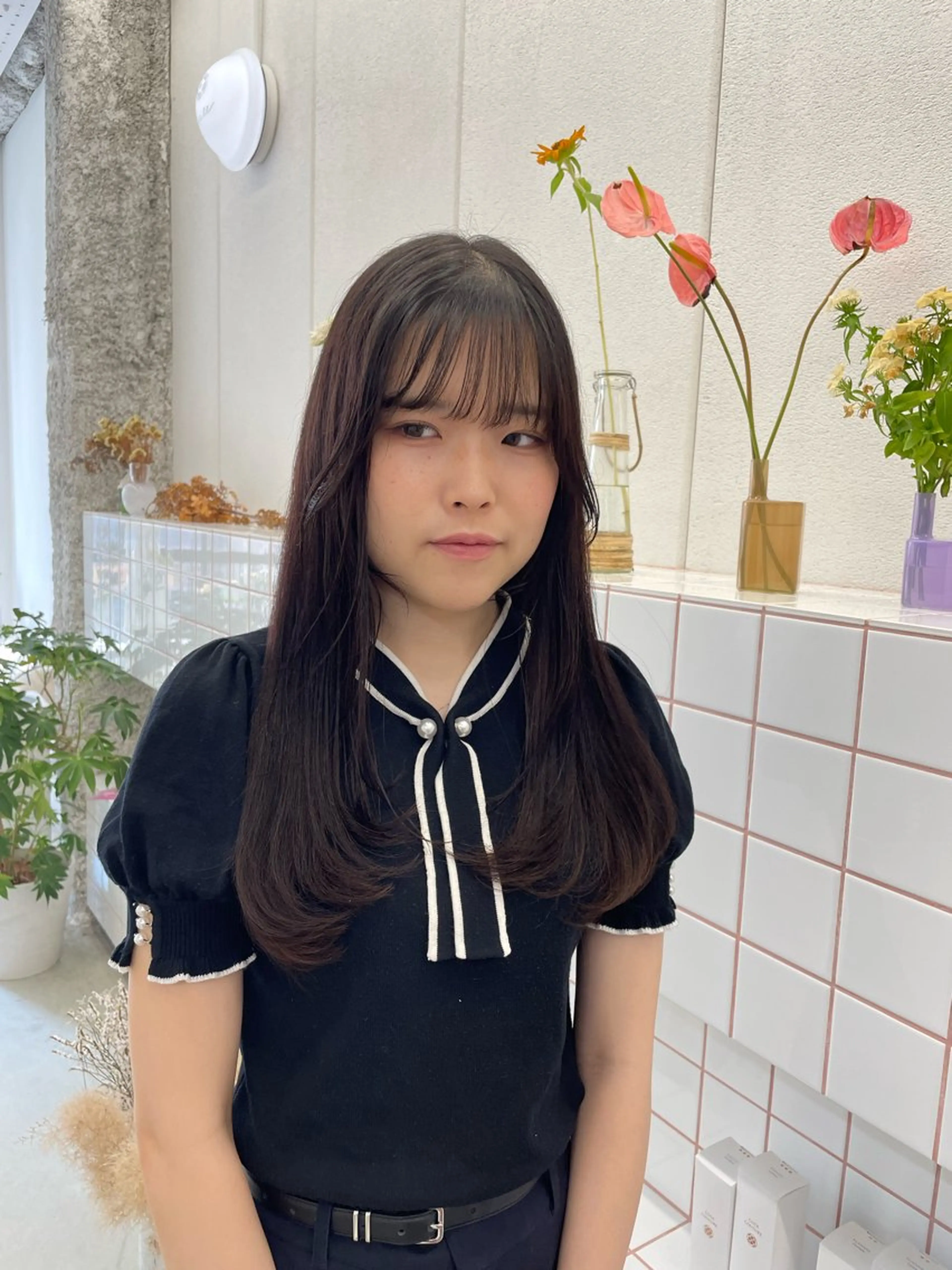 カラー 山下 悠月のヘアスタイル