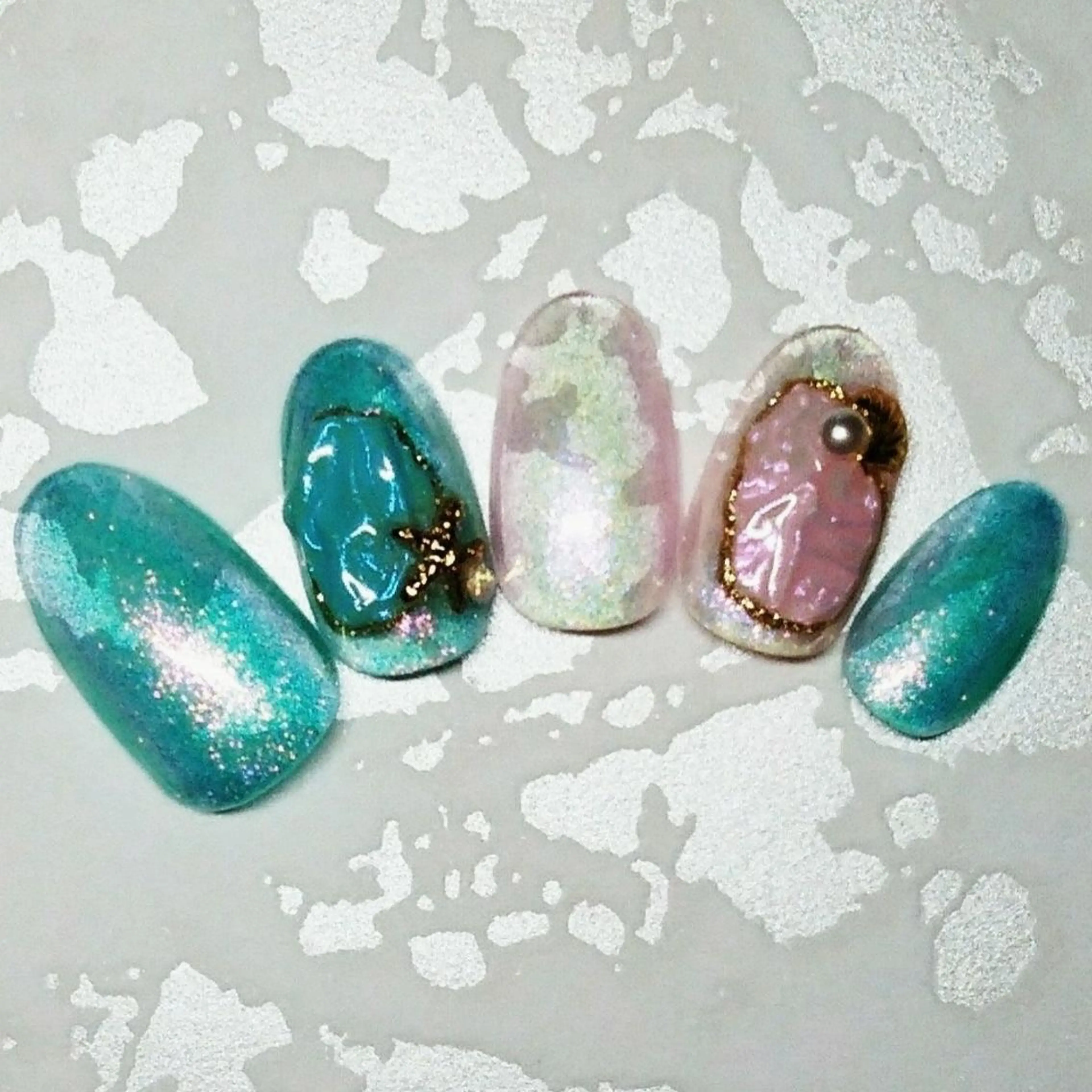 ネイル ハンドネイル リラクゼーション＆ネイル仙殊~センジュ~所属・senju 　のネイルデザイン