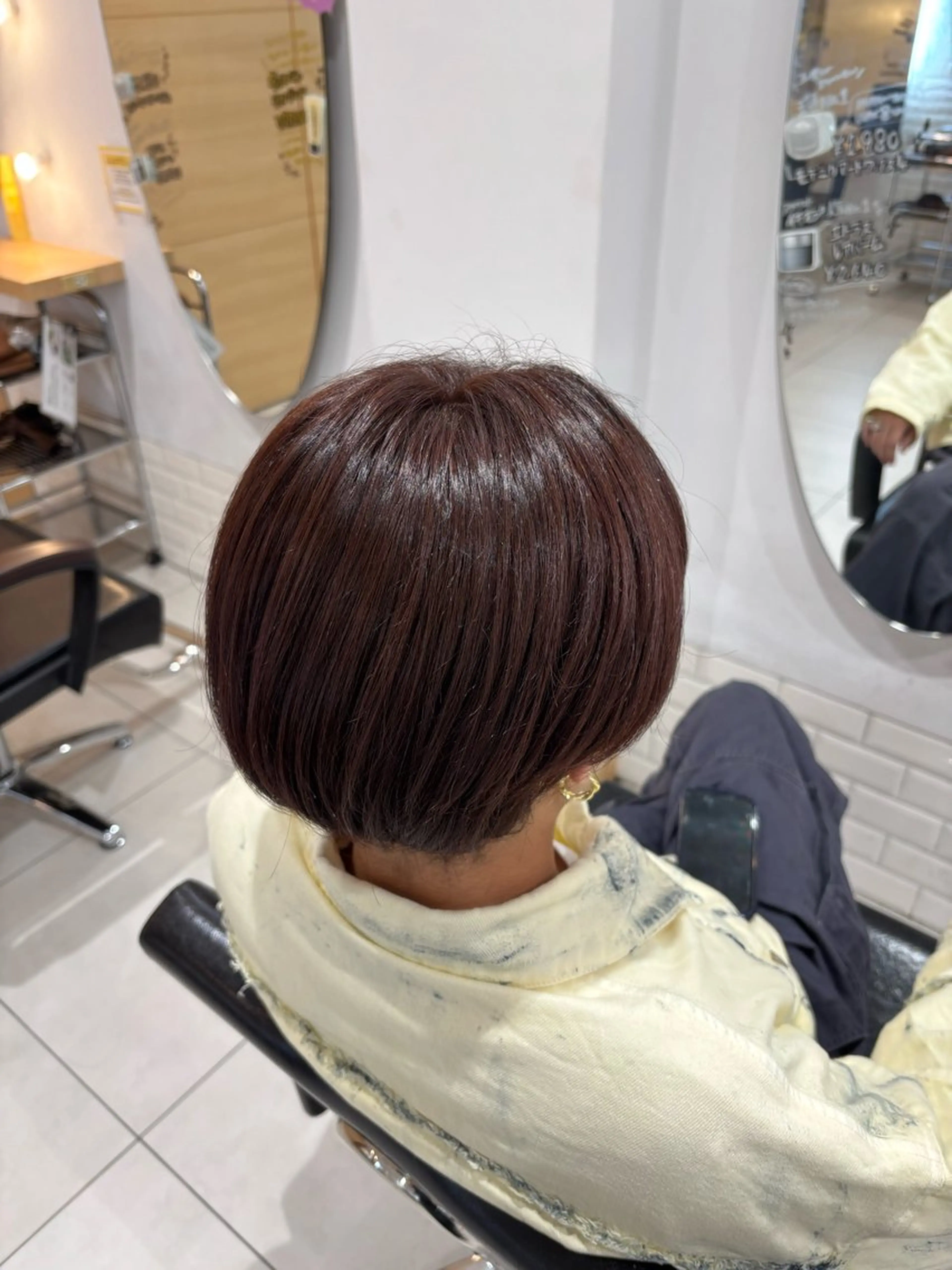 ショート カラー メンズ 小室 光瑠のヘアスタイル