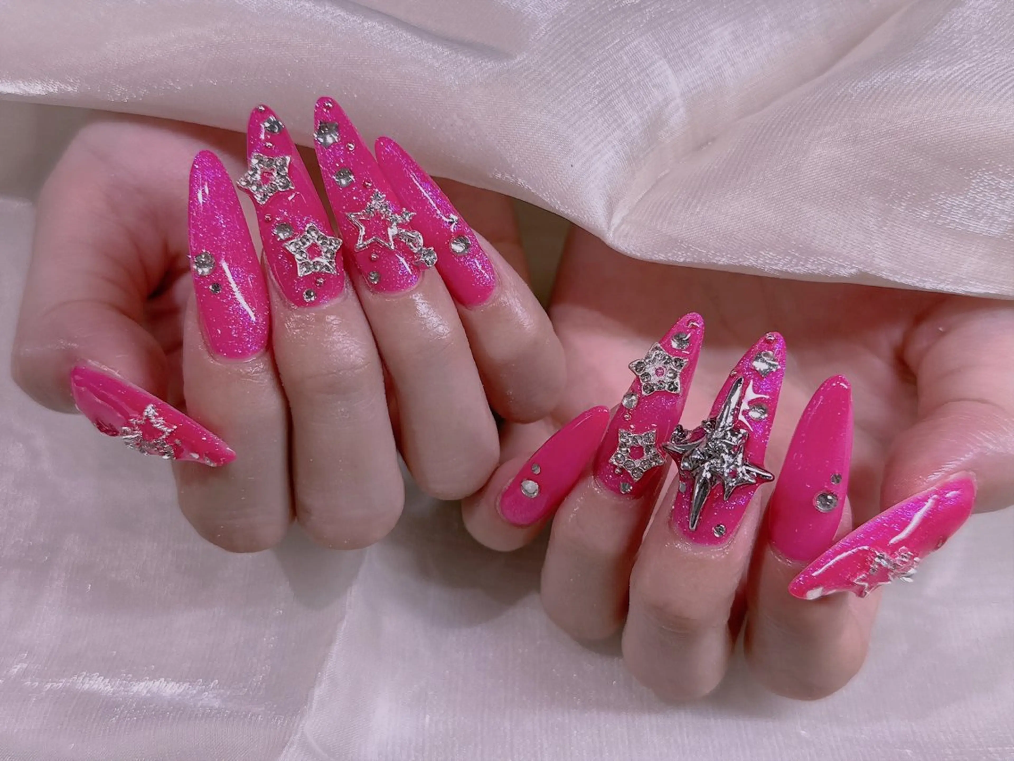 ネイル ハンドネイル エムズ エムズのマツエク・マツパデザイン