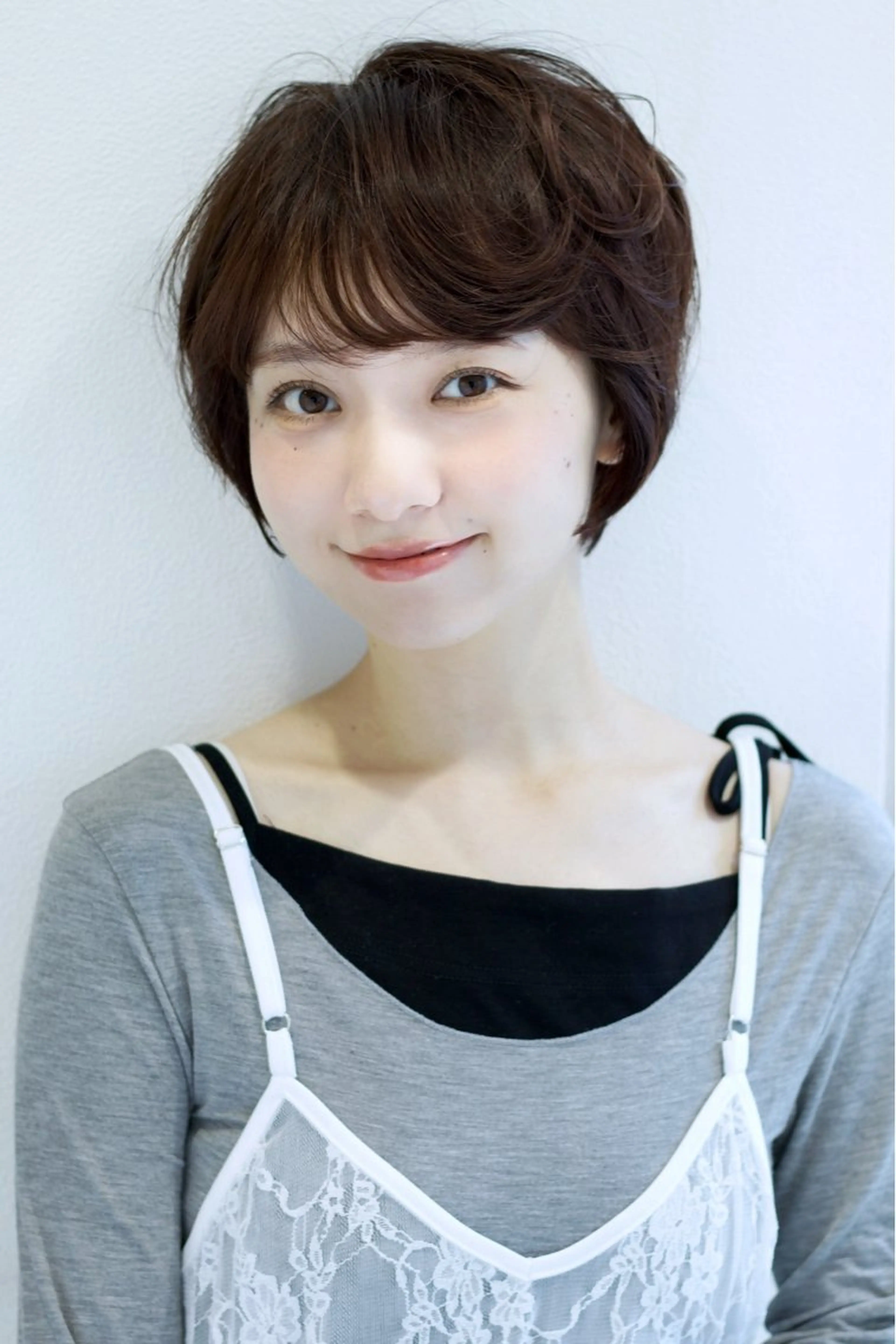 ショート ヘアカラー トリートメント モデル限定価格 明日翔のヘアスタイル