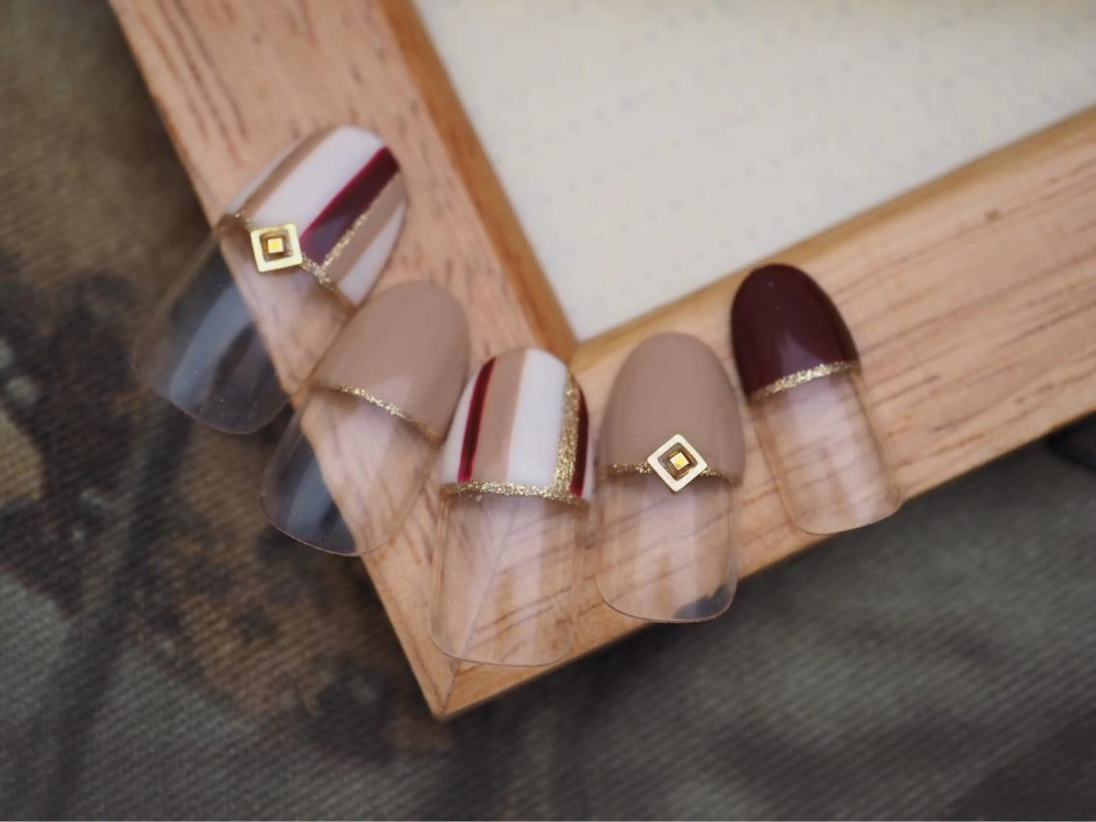 ネイル トップネイリスト Ribbon立川店のネイルデザイン