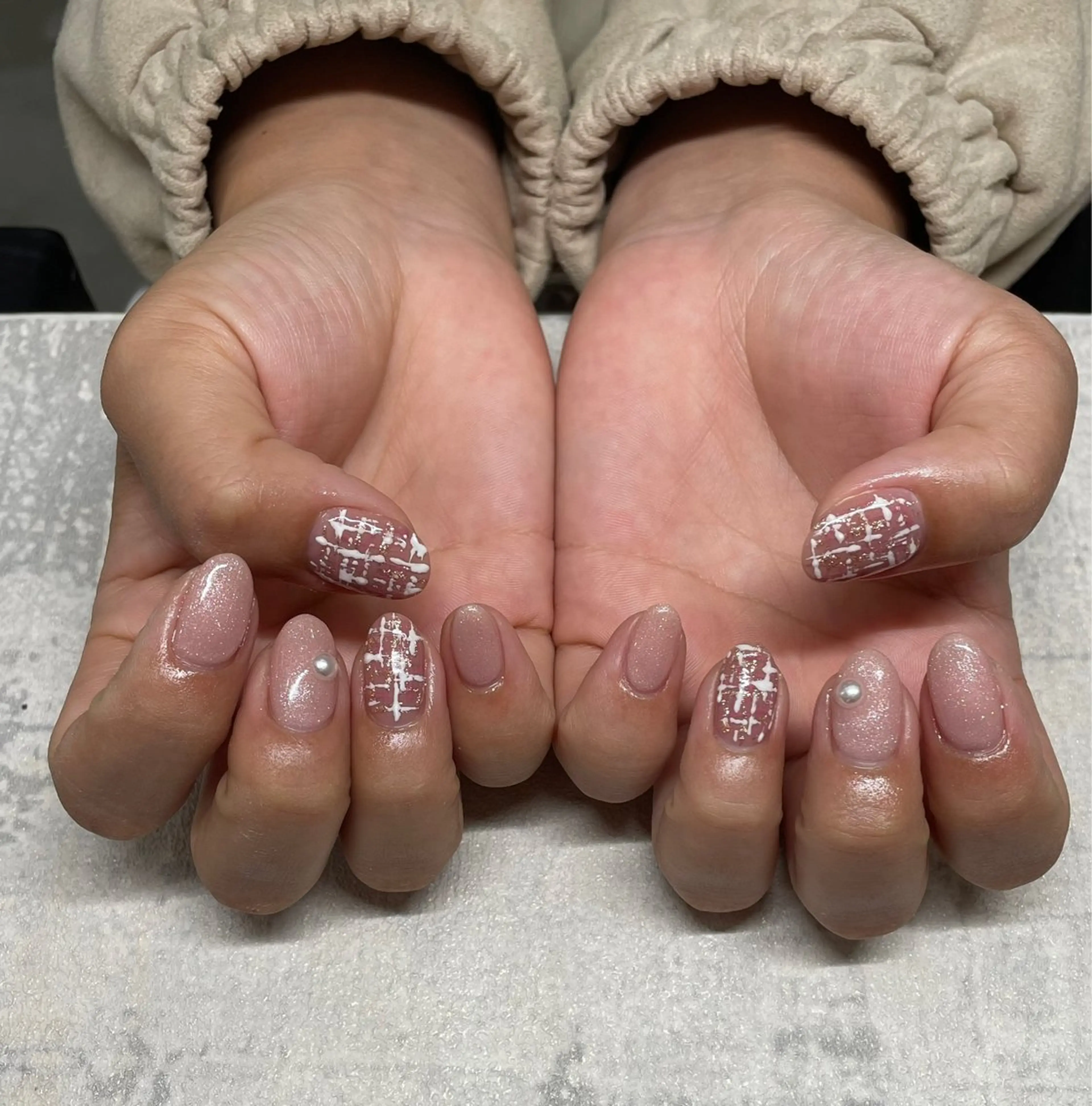 ネイル ayaka🫧大人 /シンプル/キレイめのネイルデザイン