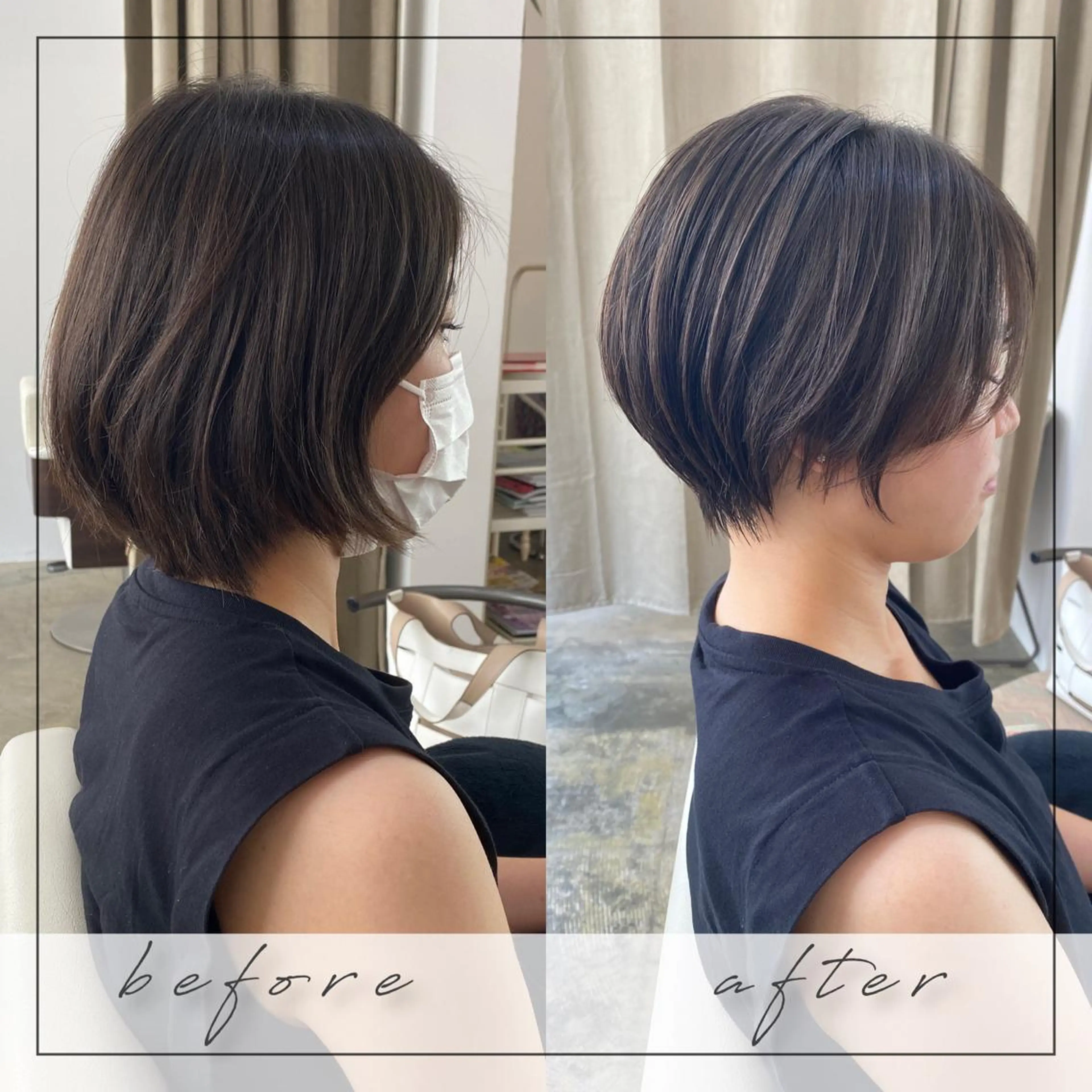 ショート ショートヘア Lisse hair所属・くせ毛×ショート 上岡勇祐のヘアスタイル