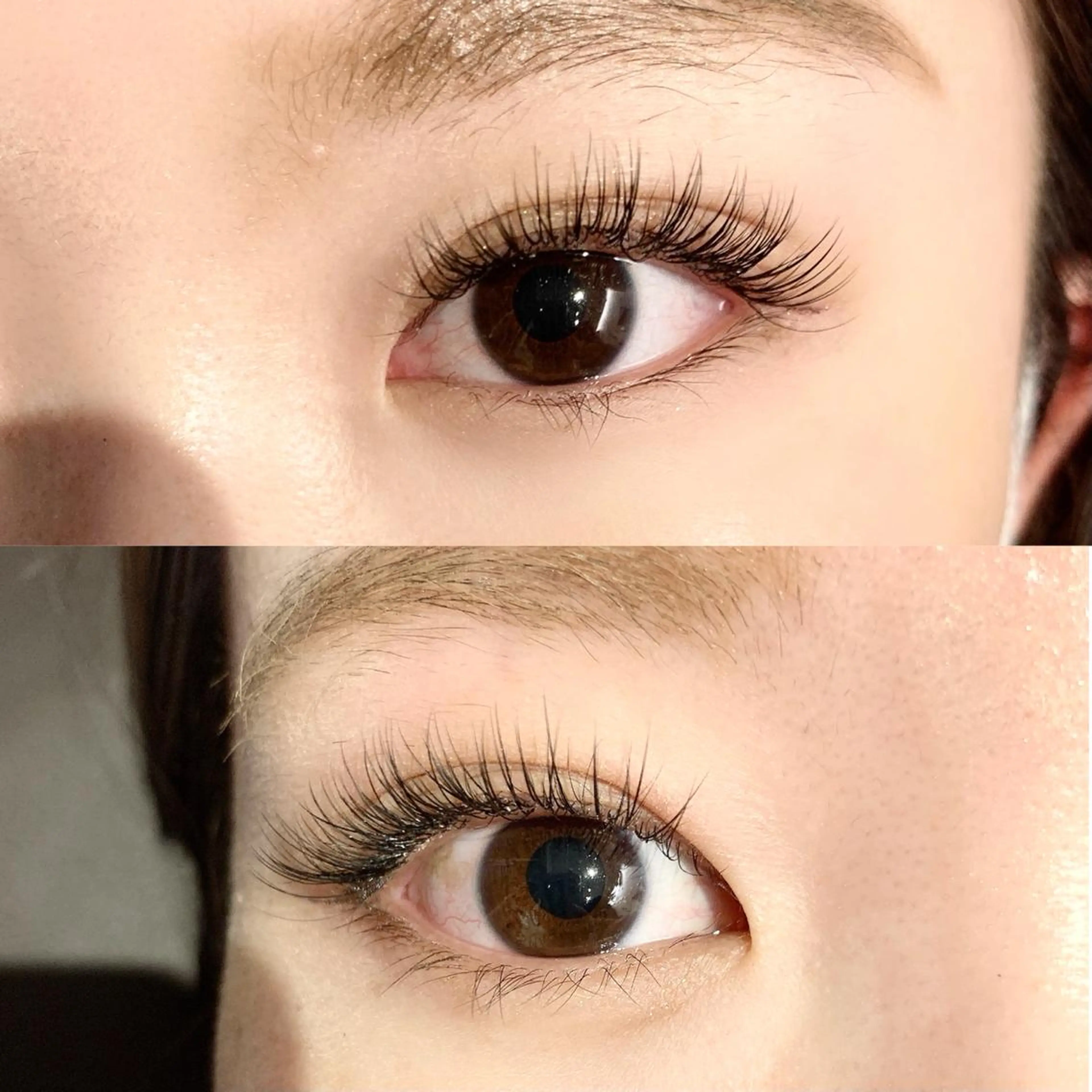 パリジェンヌラッシュリフト×フラットラッシュ80本の写真