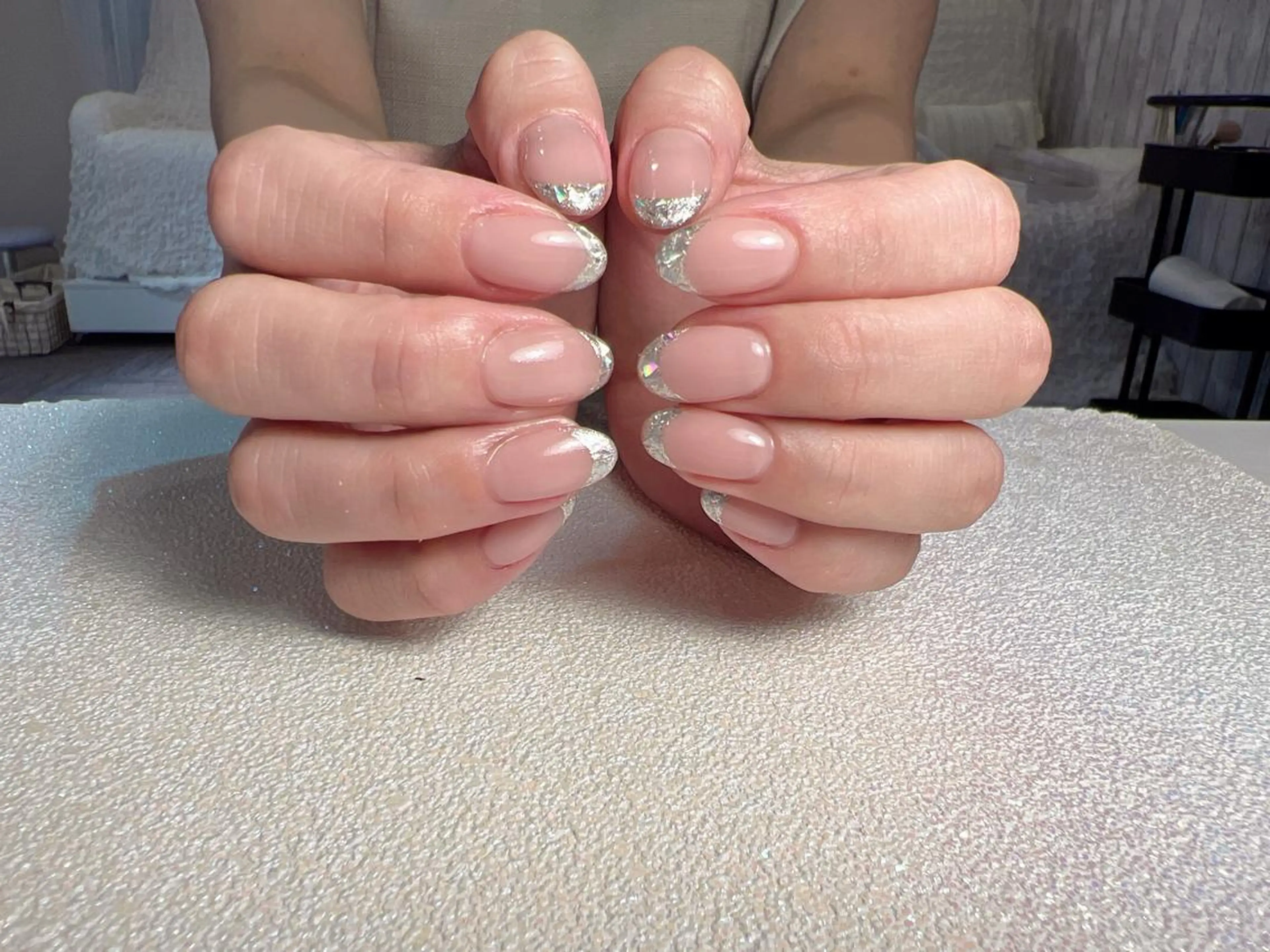 カラー ネイル アートネイル クリアネイル 長さ出し フラッシュネイル フレンチネイル You&Me Yukiのネイルデザイン