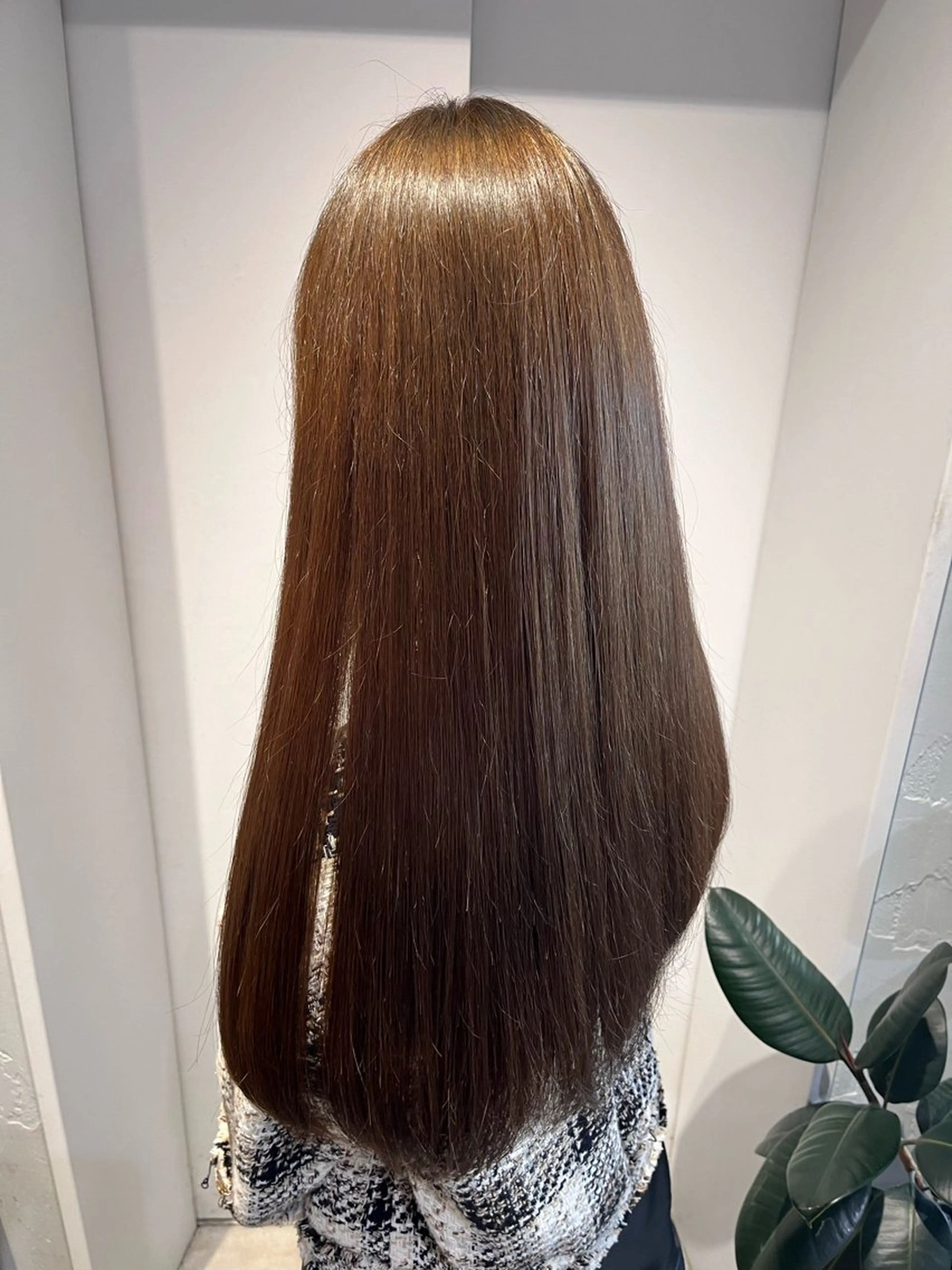 ロング 髪質改善 オタク美容師🛍/ 酸性ストレート/艶髪のヘアスタイル
