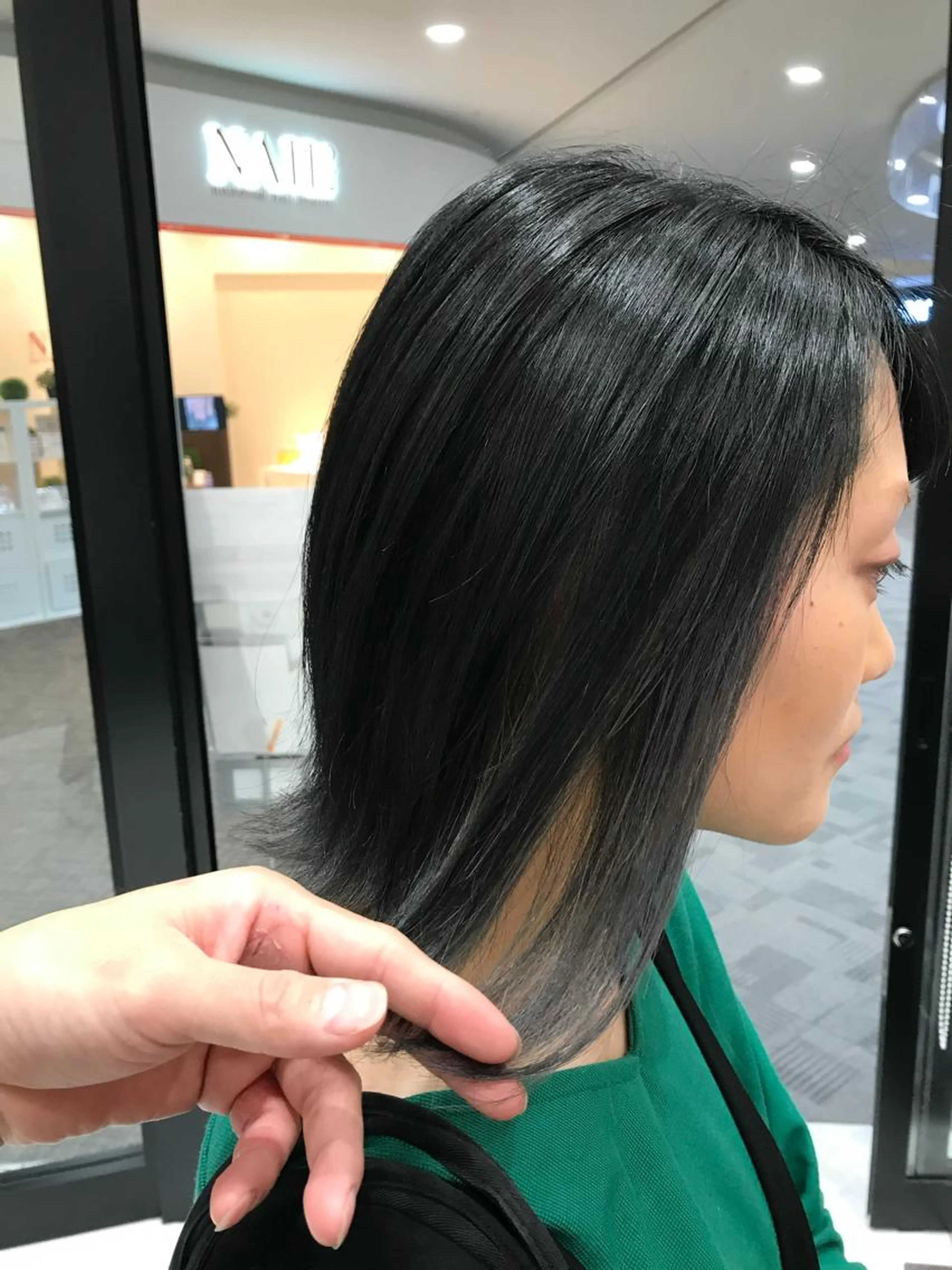 カラー＋髪質改善酸熱トリートメントの写真