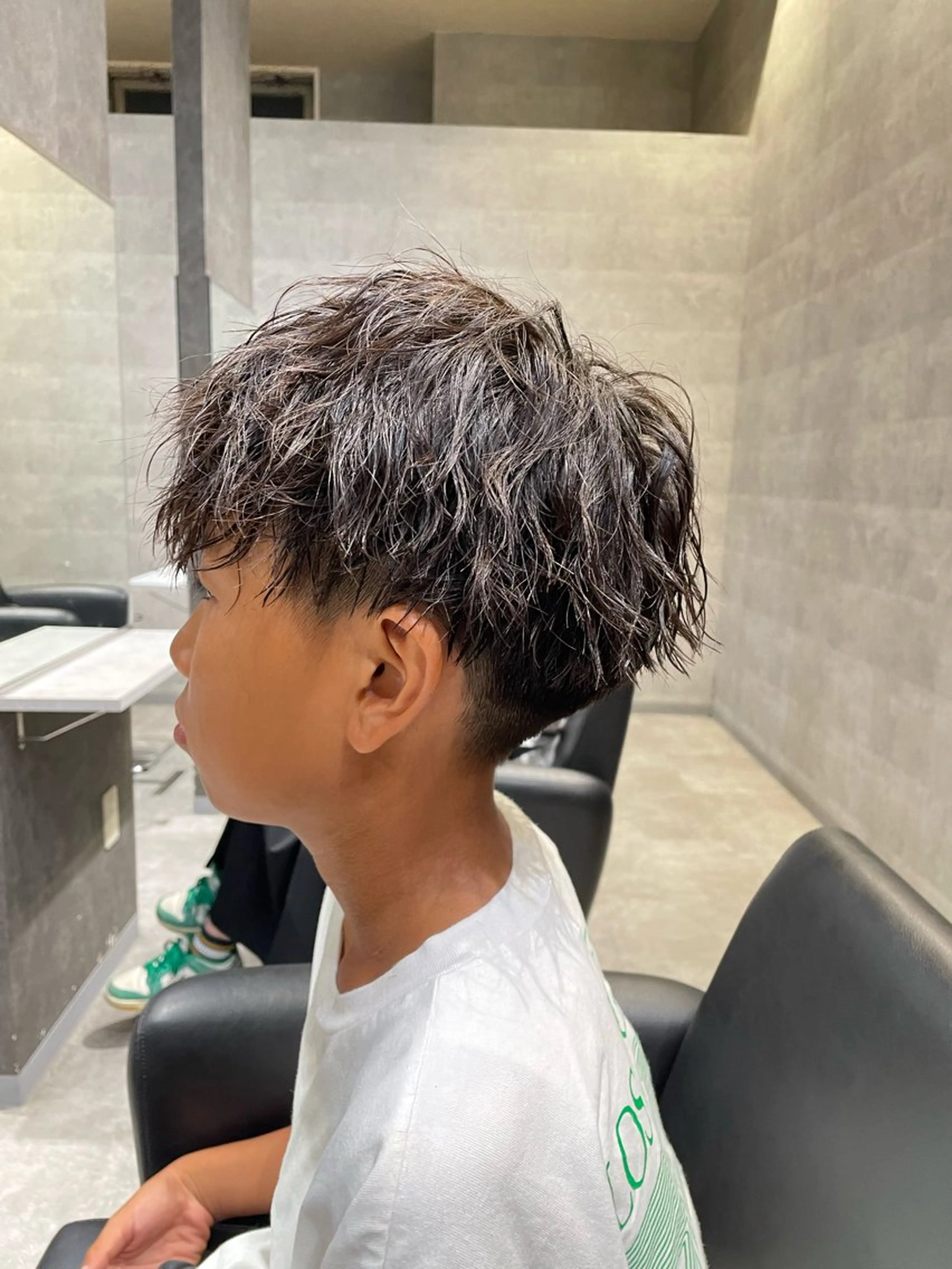 ショート メンズ メンズパーマ パーマ _white鳳店/ 杉本 健のヘアスタイル