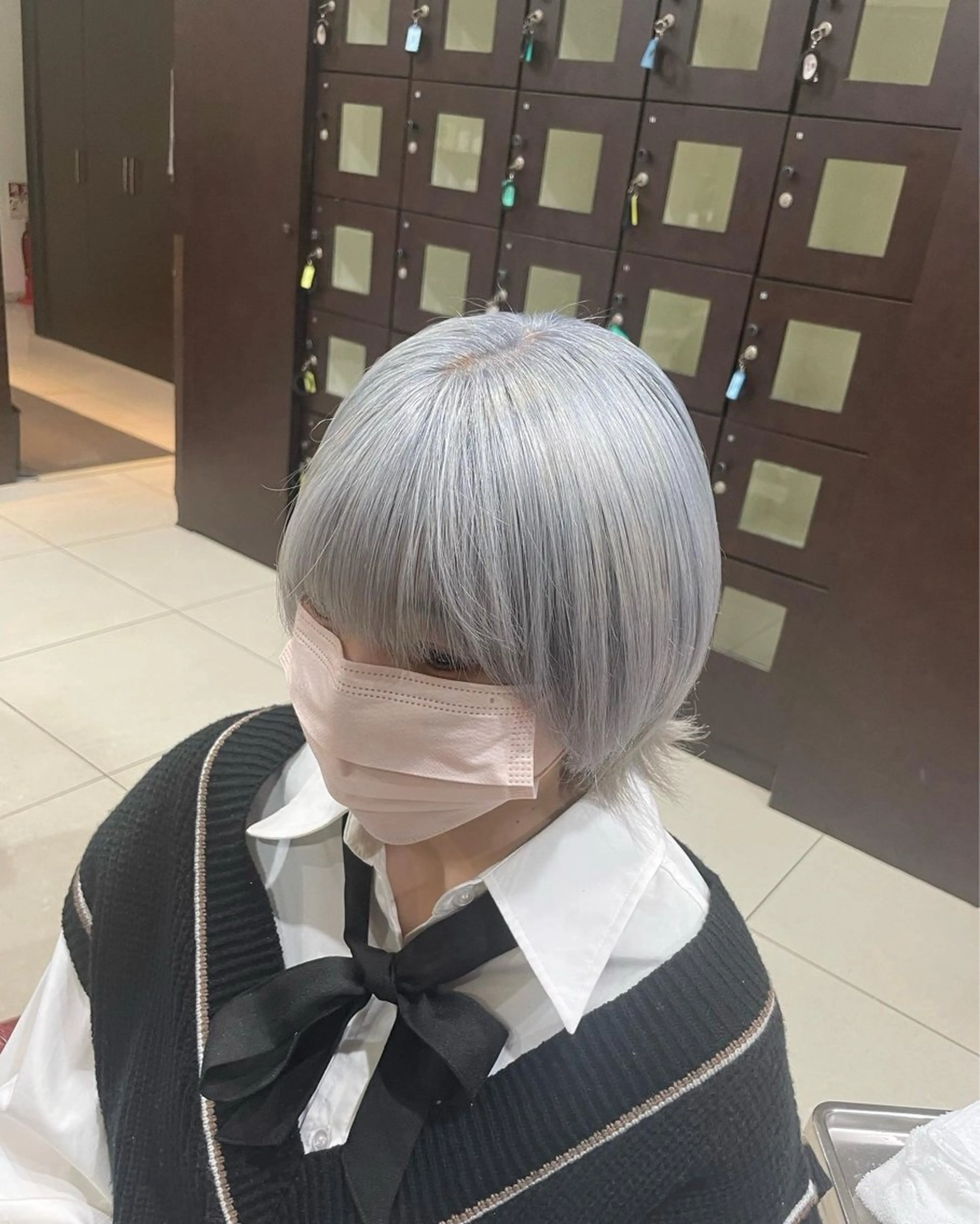ショート カラー カット ヘアカラー トリートメント ✨髪質改善/ブリーチ /ショート高山のヘアスタイル