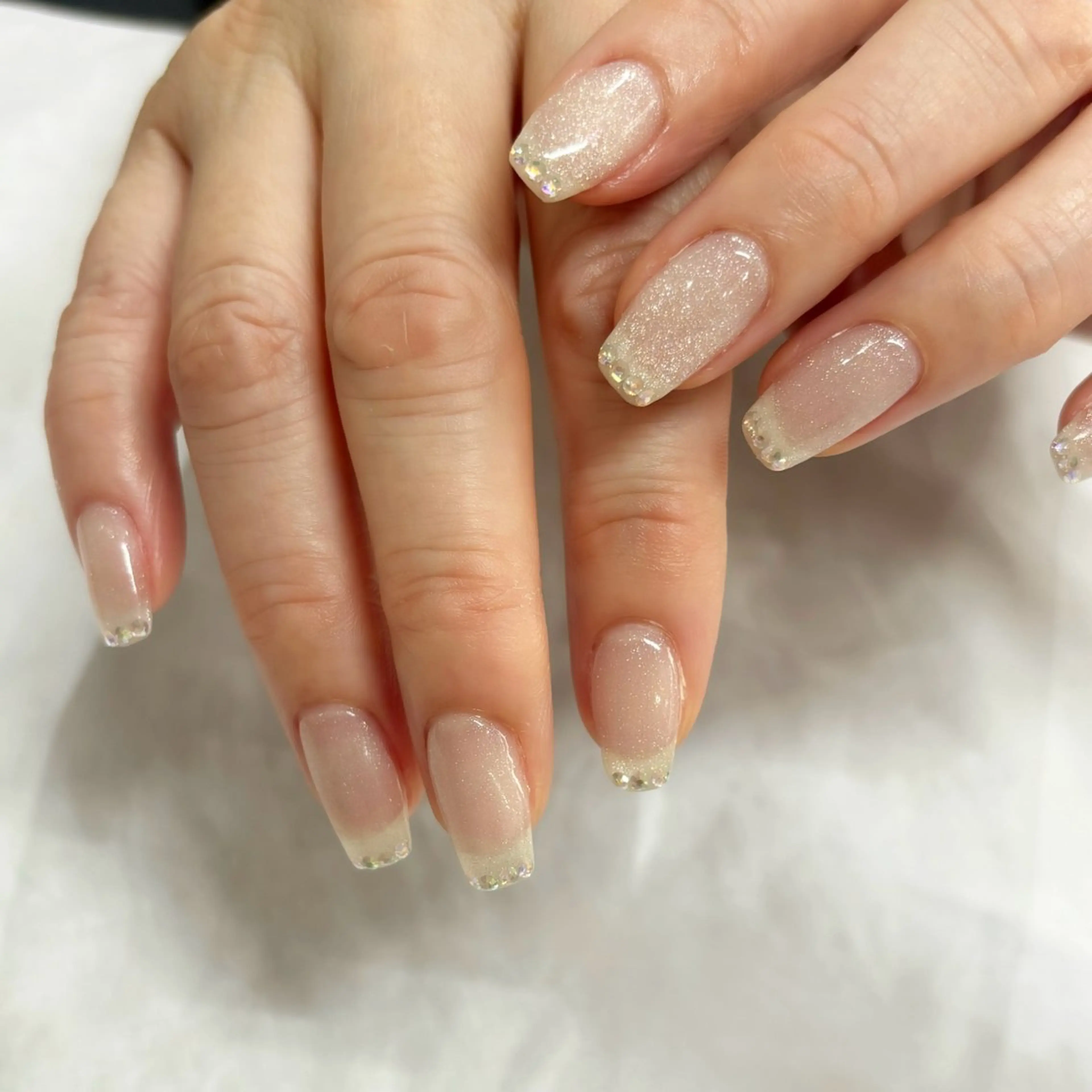 ネイル ストーンネイル ハンドネイル Amu's所属・Amu's chikakoのネイルデザイン