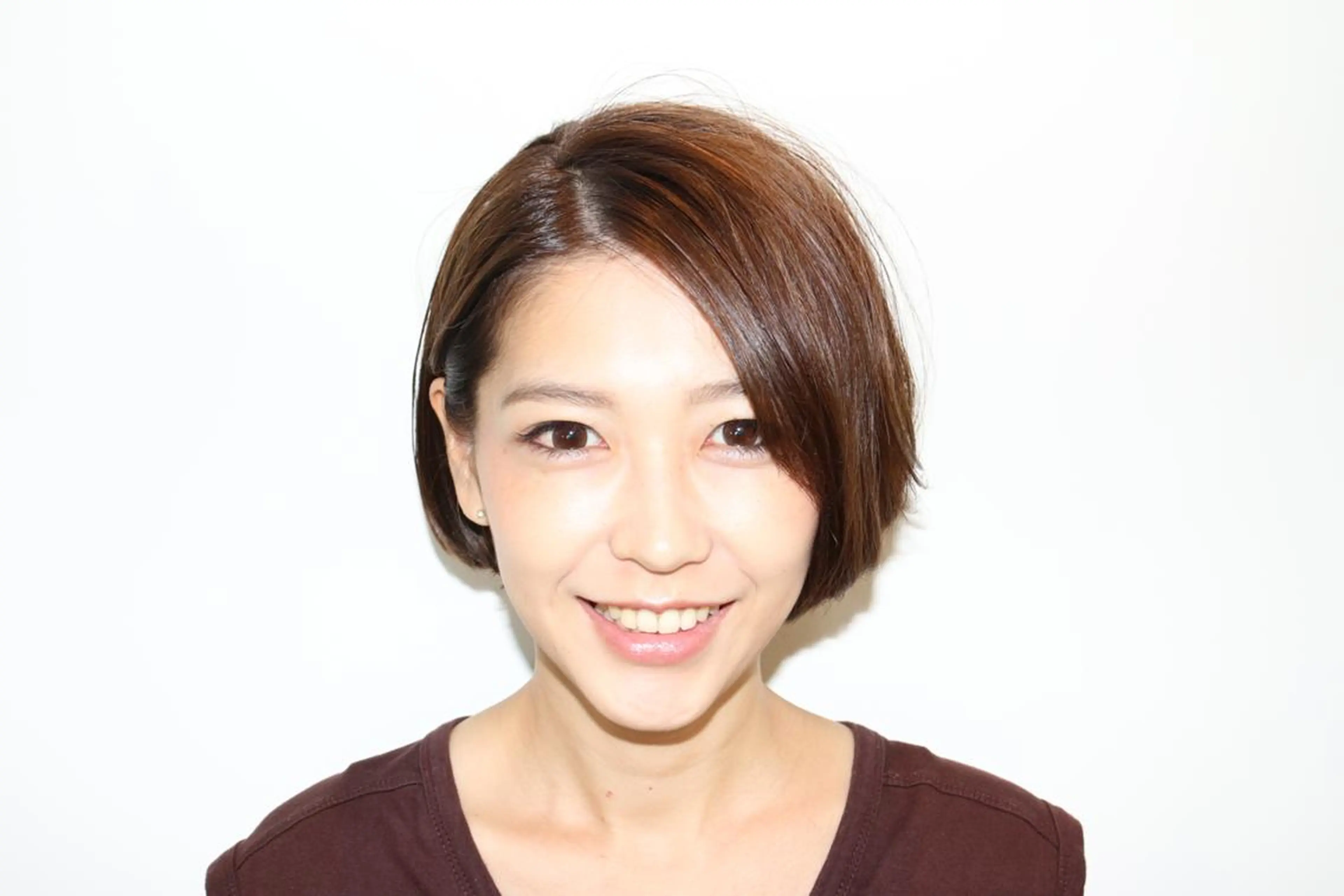 ショート 3Dハイライト ハイライト 落合 優太のヘアスタイル