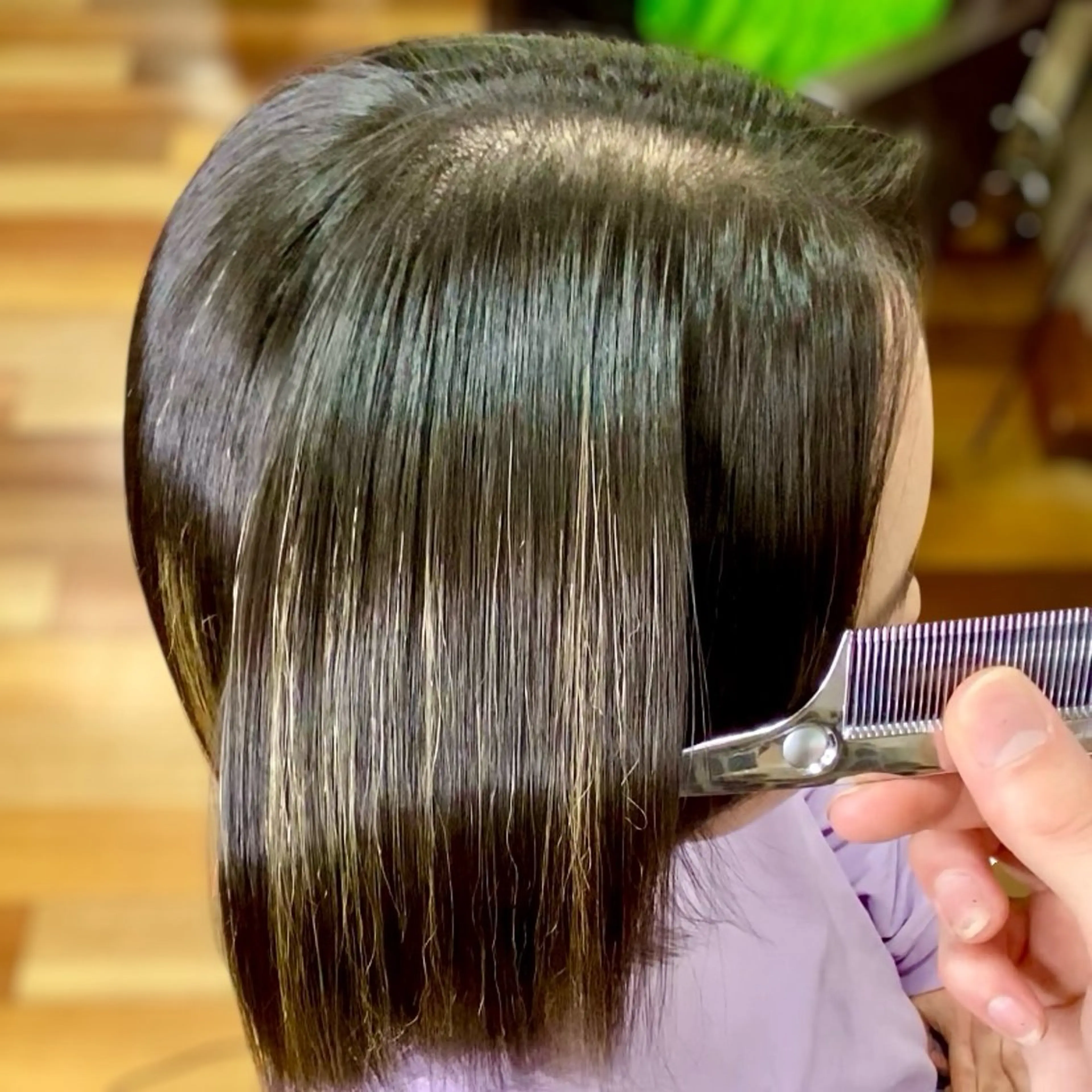 ミディアム YELLOW CORN 金沢文庫所属・【金沢文庫4分】髪質 改善/縮毛矯正アラタのヘアスタイル