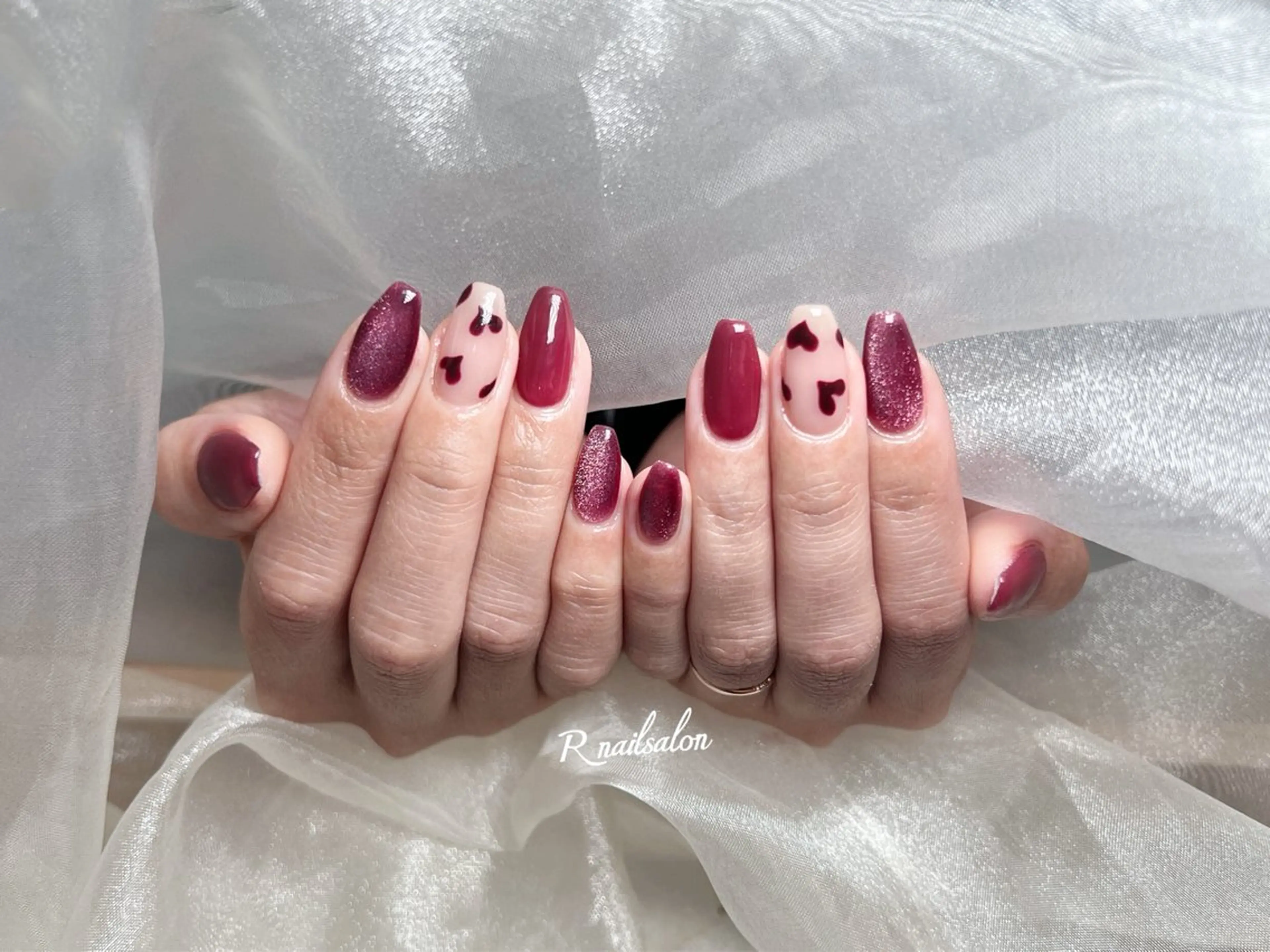 セミロング R NAILSALONのネイルデザイン