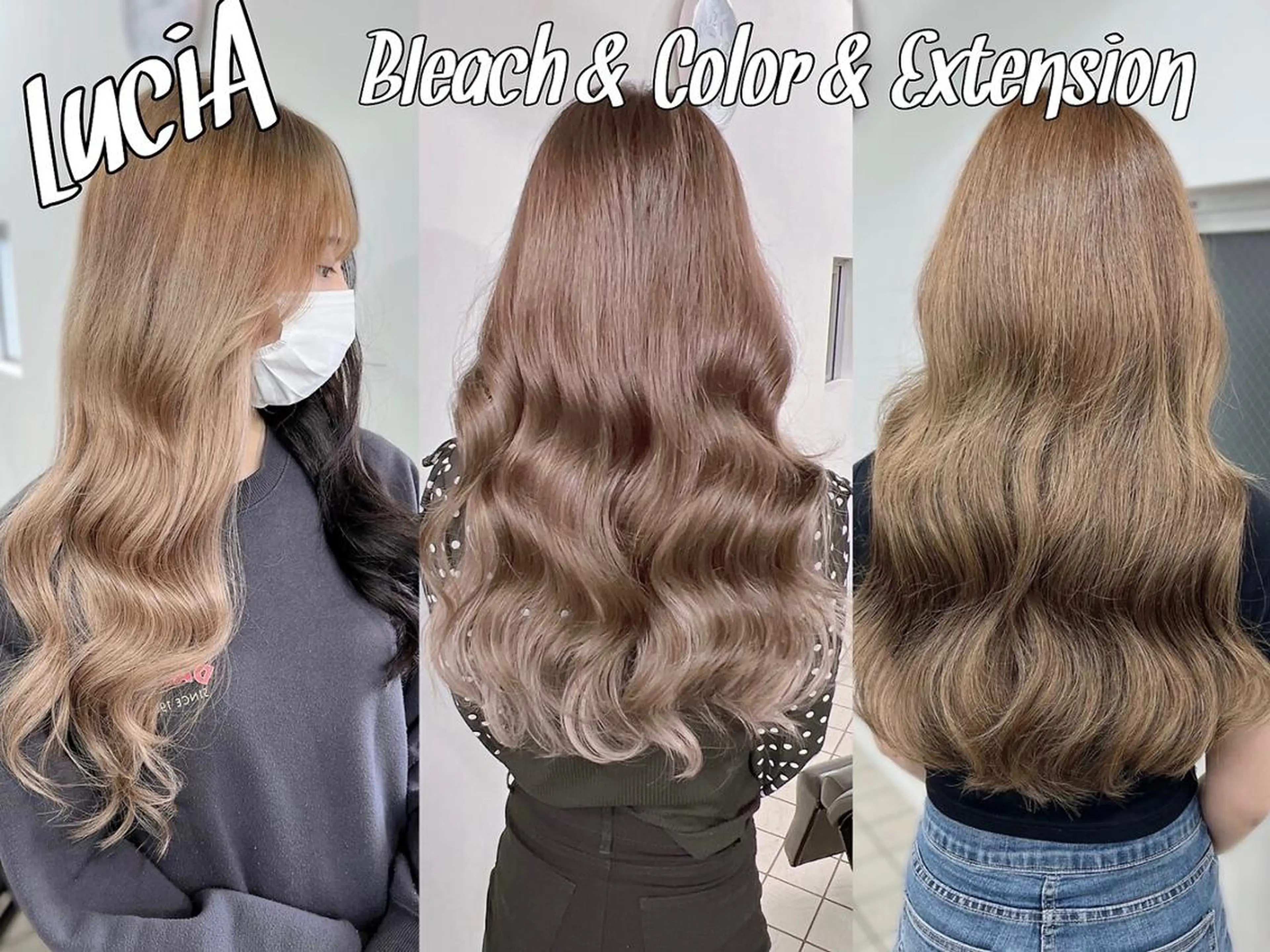 ロング カラー LuciA RIANAのヘアスタイル