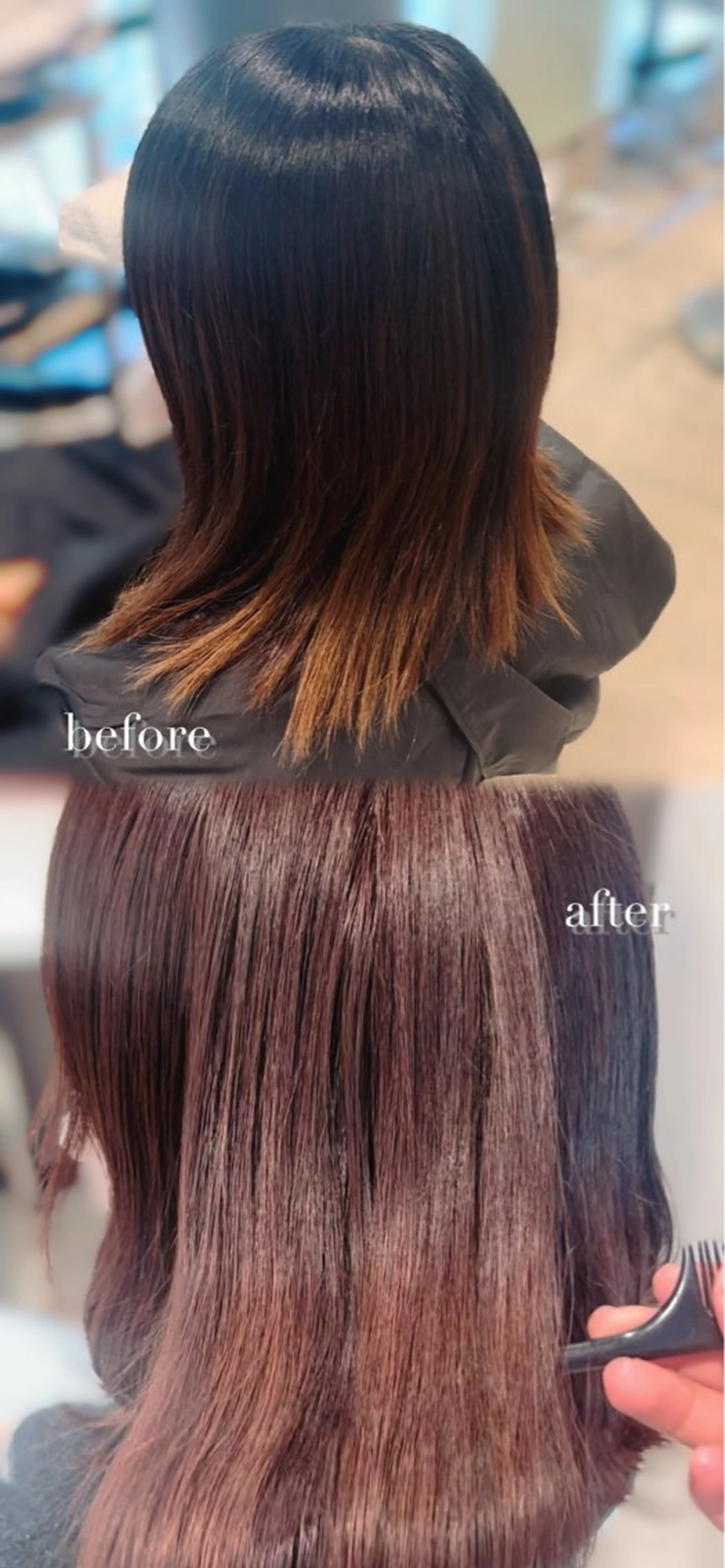 カラー ヘアカラー 松本 七海のヘアスタイル