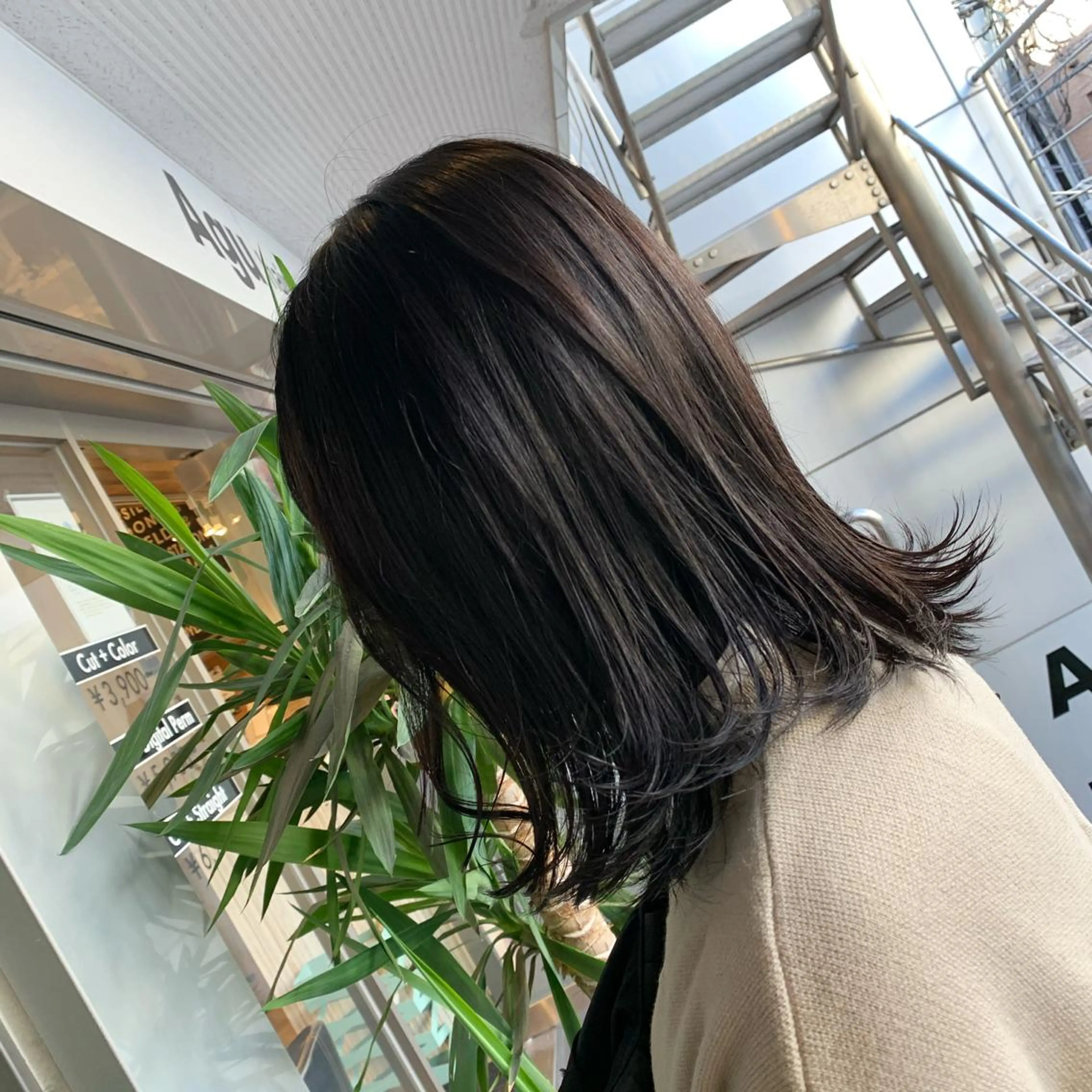 ミディアム カラー Agu  hair you所属・♡ yumaのヘアスタイル