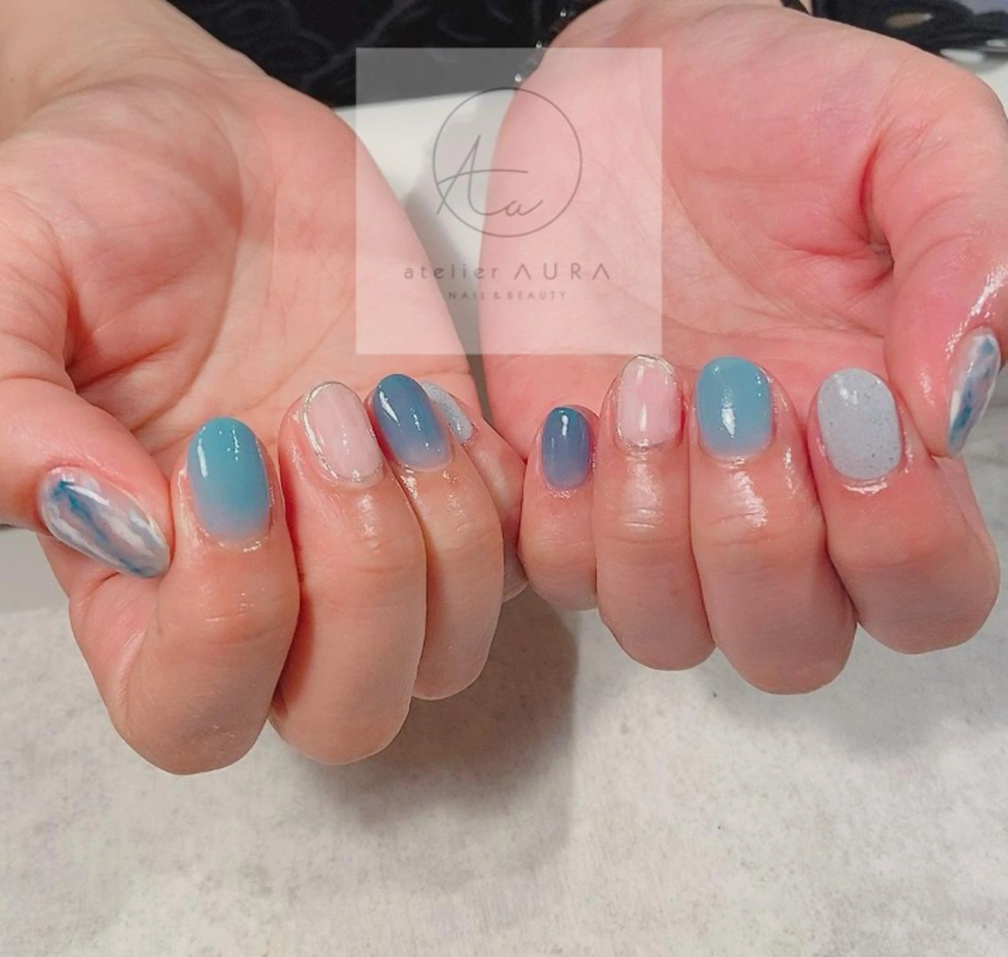 ネイル atelier AURA ｱﾄﾘｴ ｱｳﾗ所属・atelier AURAのネイルデザイン