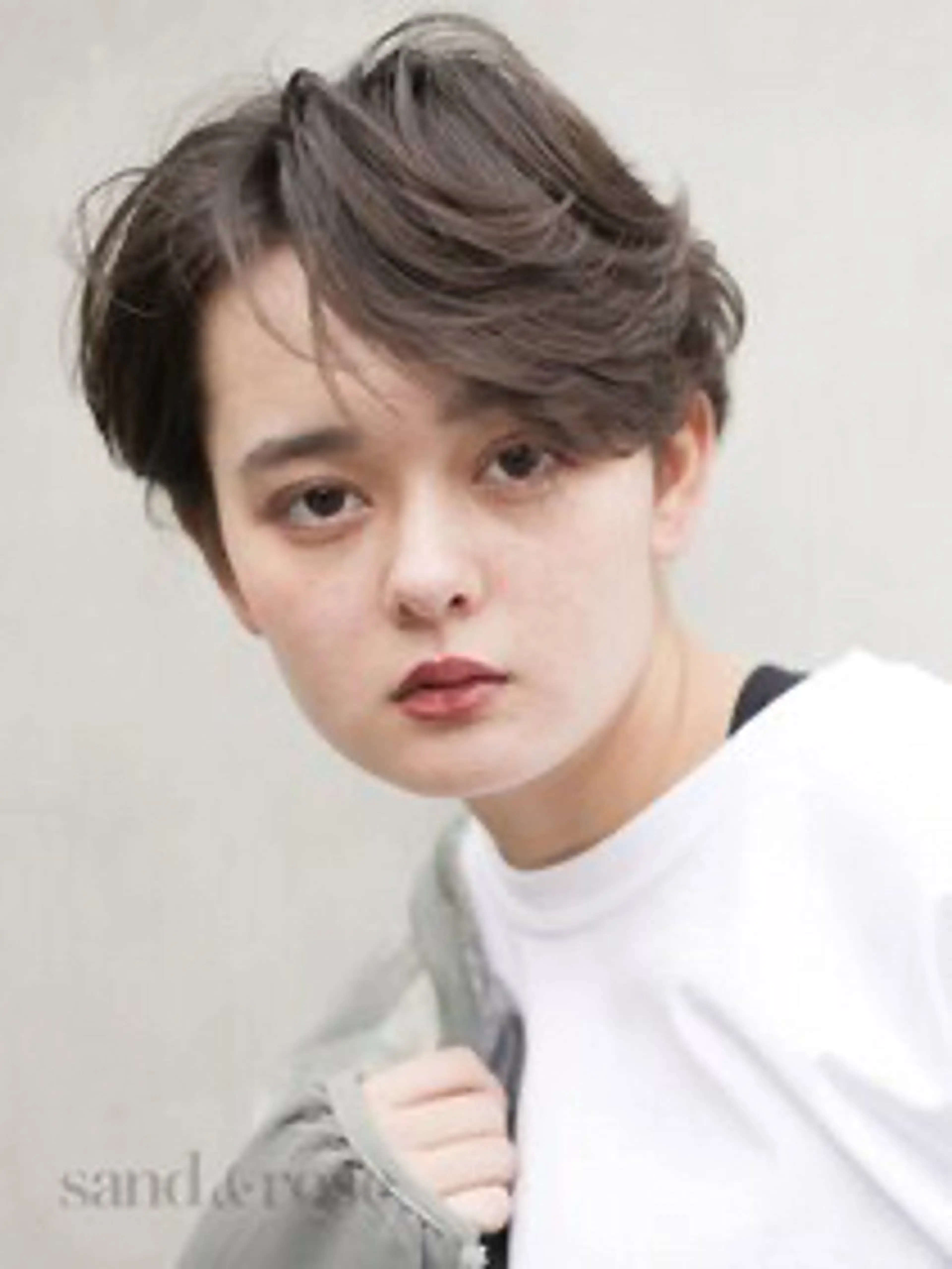 カラー sand &rose所属・逗子🫧透明感カラー しゅんやのヘアスタイル