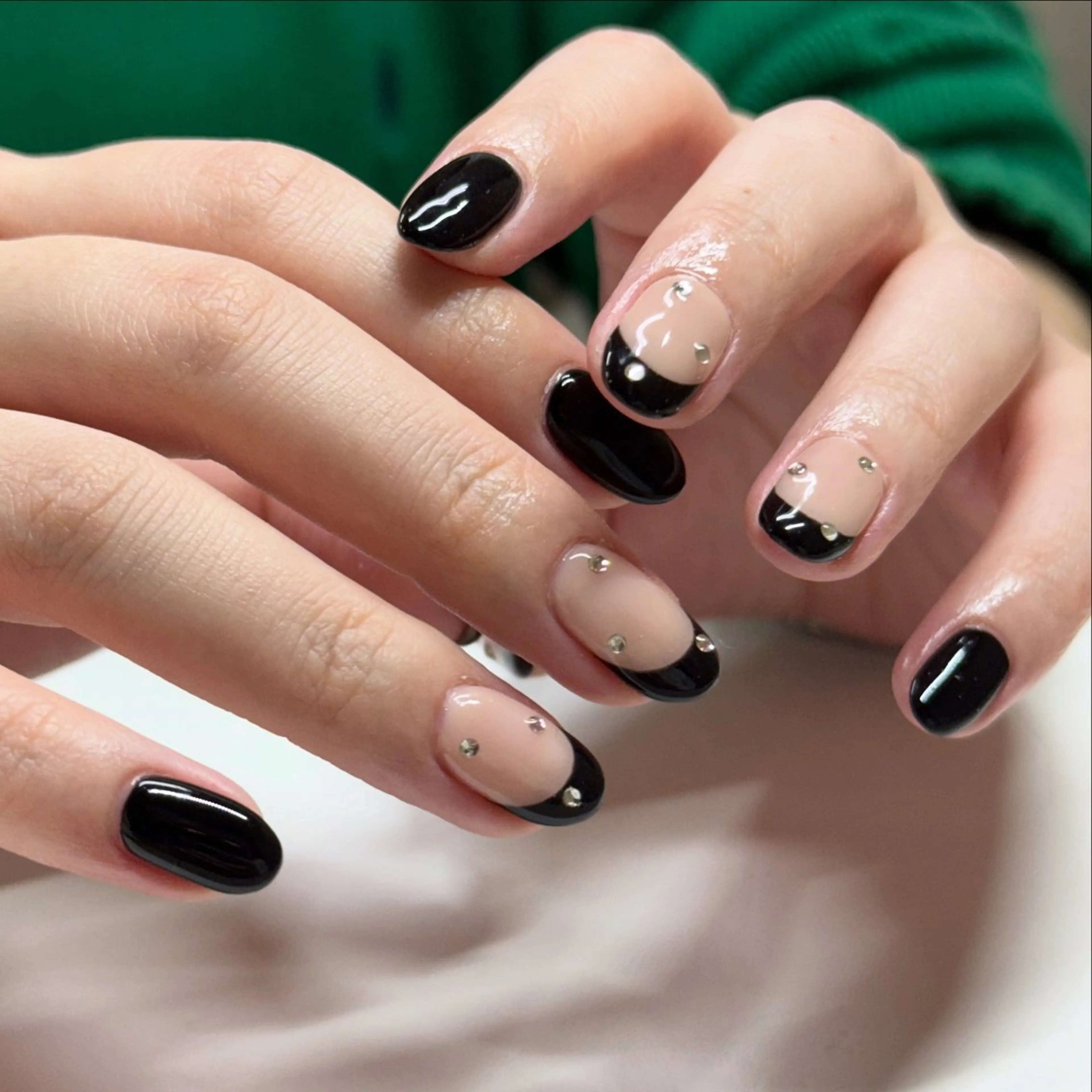 ネイル ハンドネイル mai♡マグネット/ ニュアンス/マツパのマツエク・マツパデザイン