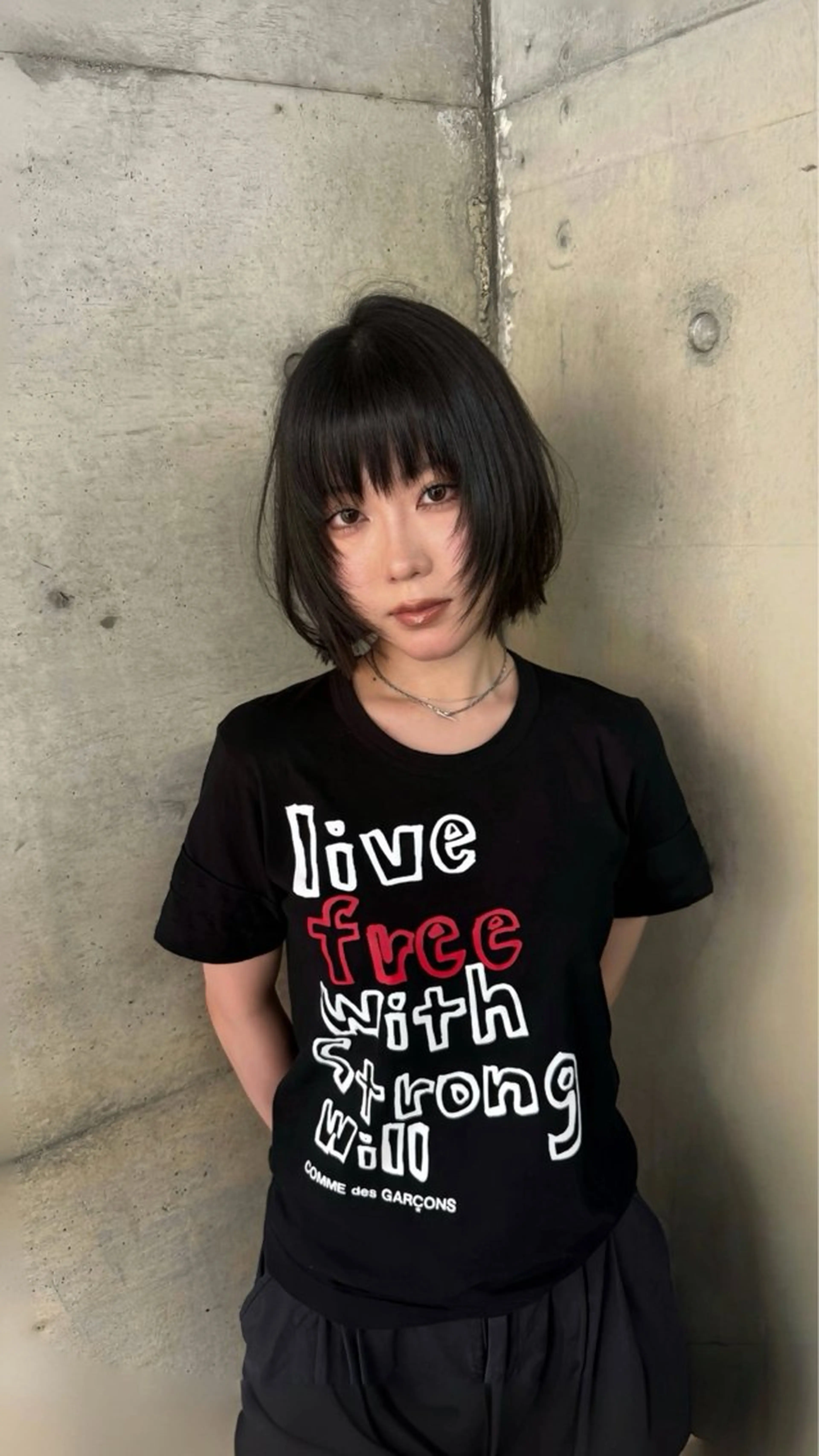 ショート ボブ 顔周りカット レイヤーカット レイヤー/ハッシュ カット【春道】のヘアスタイル