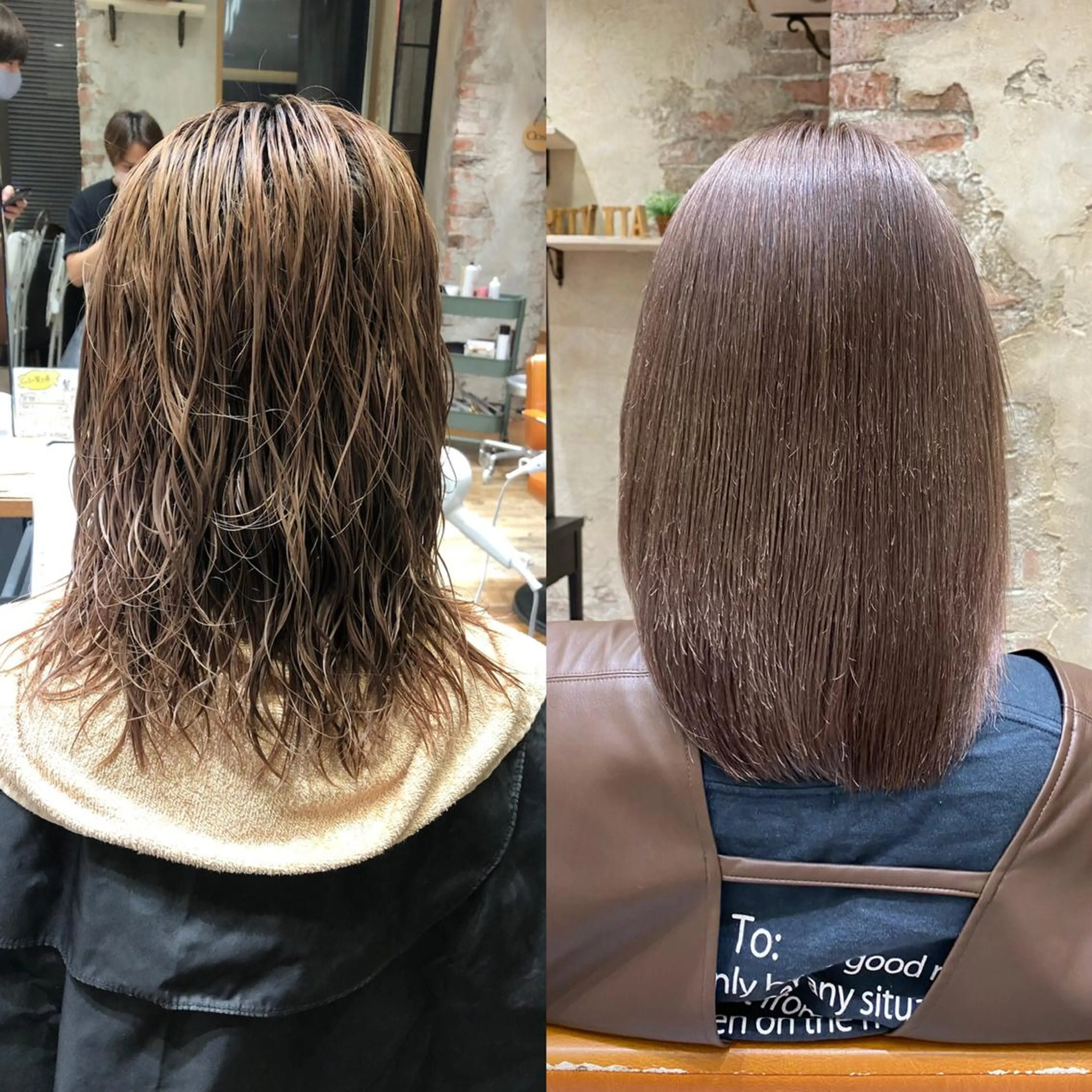 ミディアム カラー パーマ バレイヤージュ ブリーチ ケアブリーチ ダブルカラー ハイライトカラー カット ヘアカラー 縮毛矯正 トリートメント 新宿✨顔周りカット 韓国ヘア/坂本亜裟海のヘアスタイル