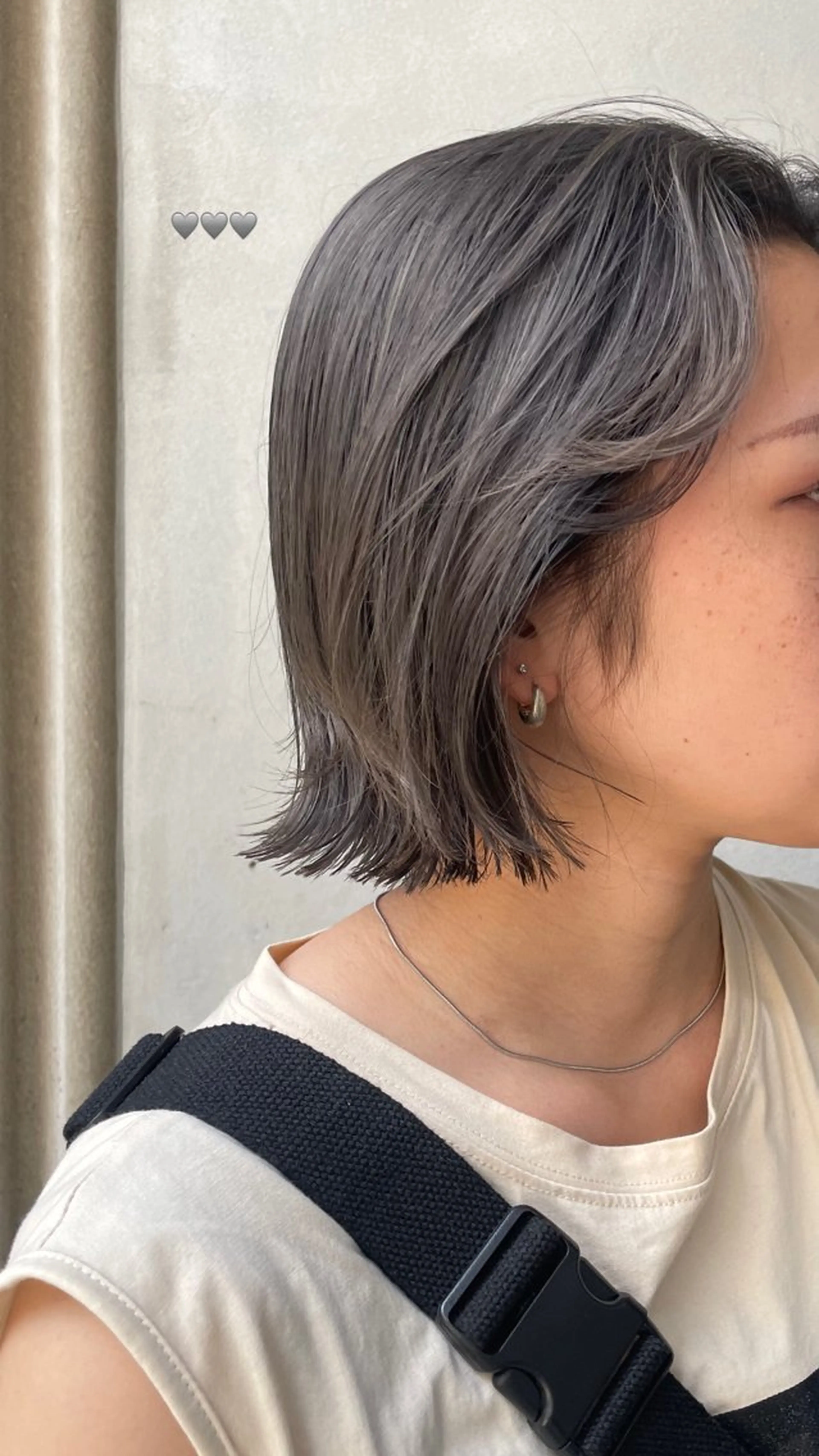 ショート ハナ🌼 梅田/ボブ/パーマのヘアスタイル