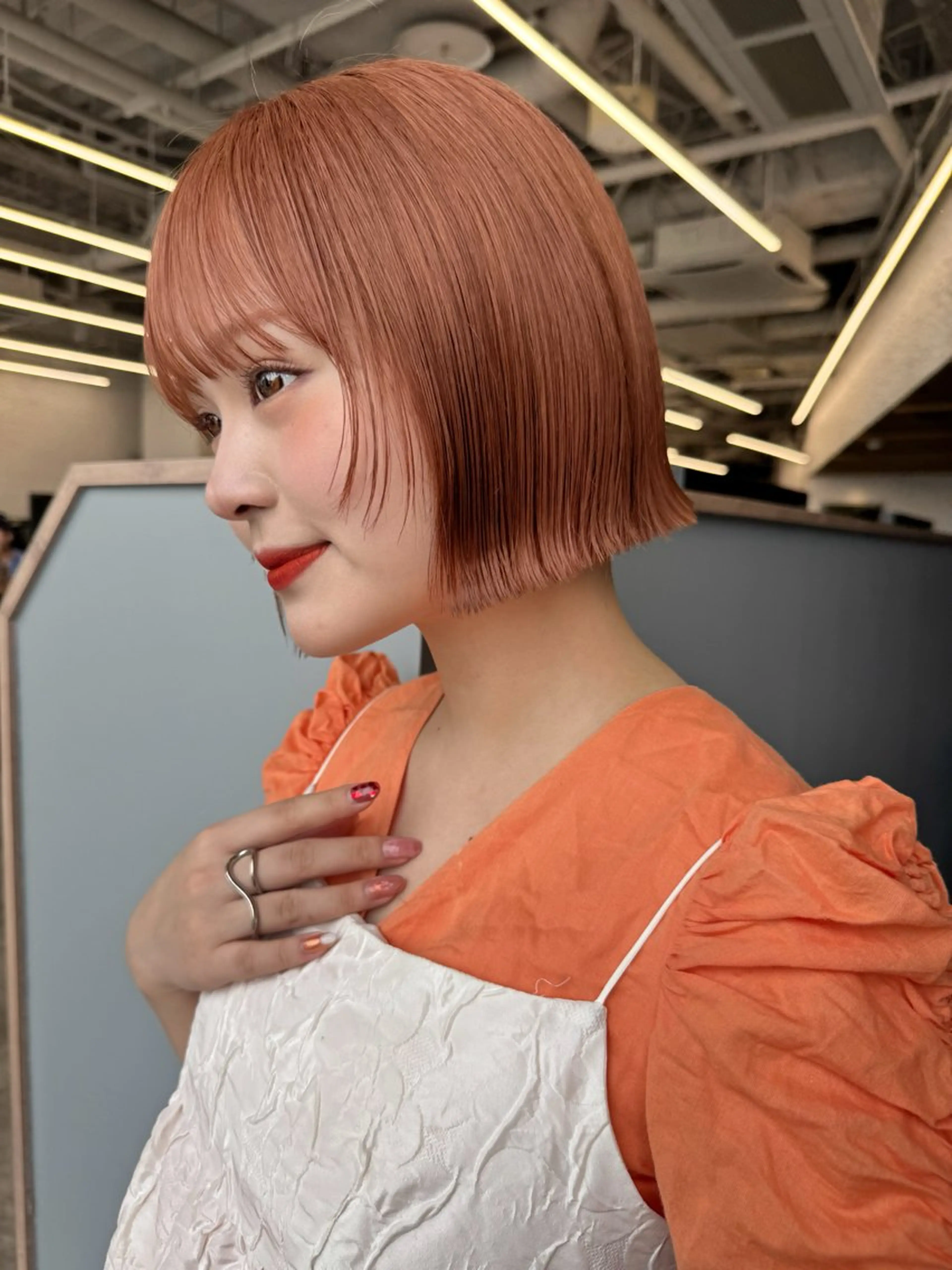 ロング カット ヘアカラー トリートメント 艶髪/レイヤー/ 透明感🎀/MARIのヘアスタイル