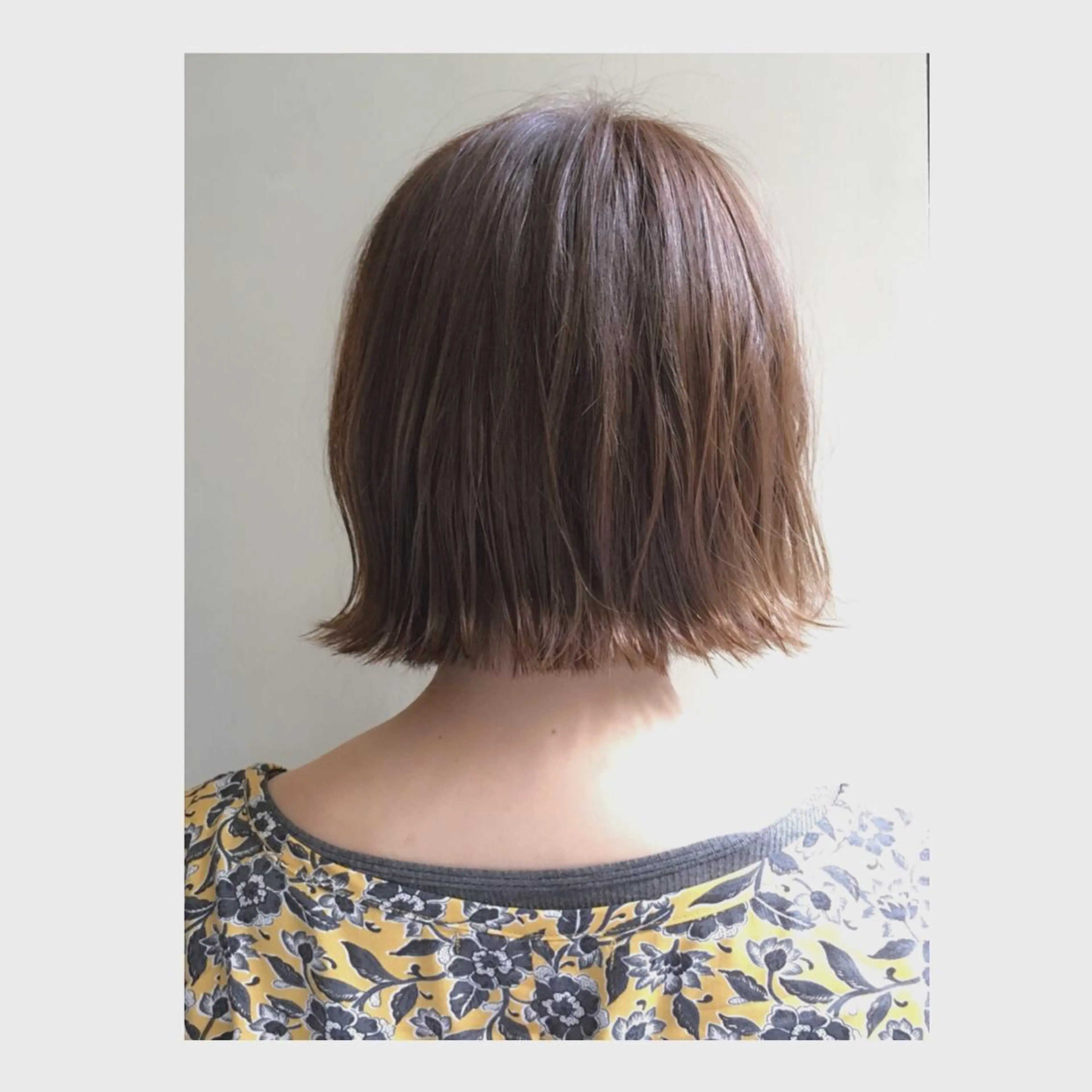 ストレートパーマの写真