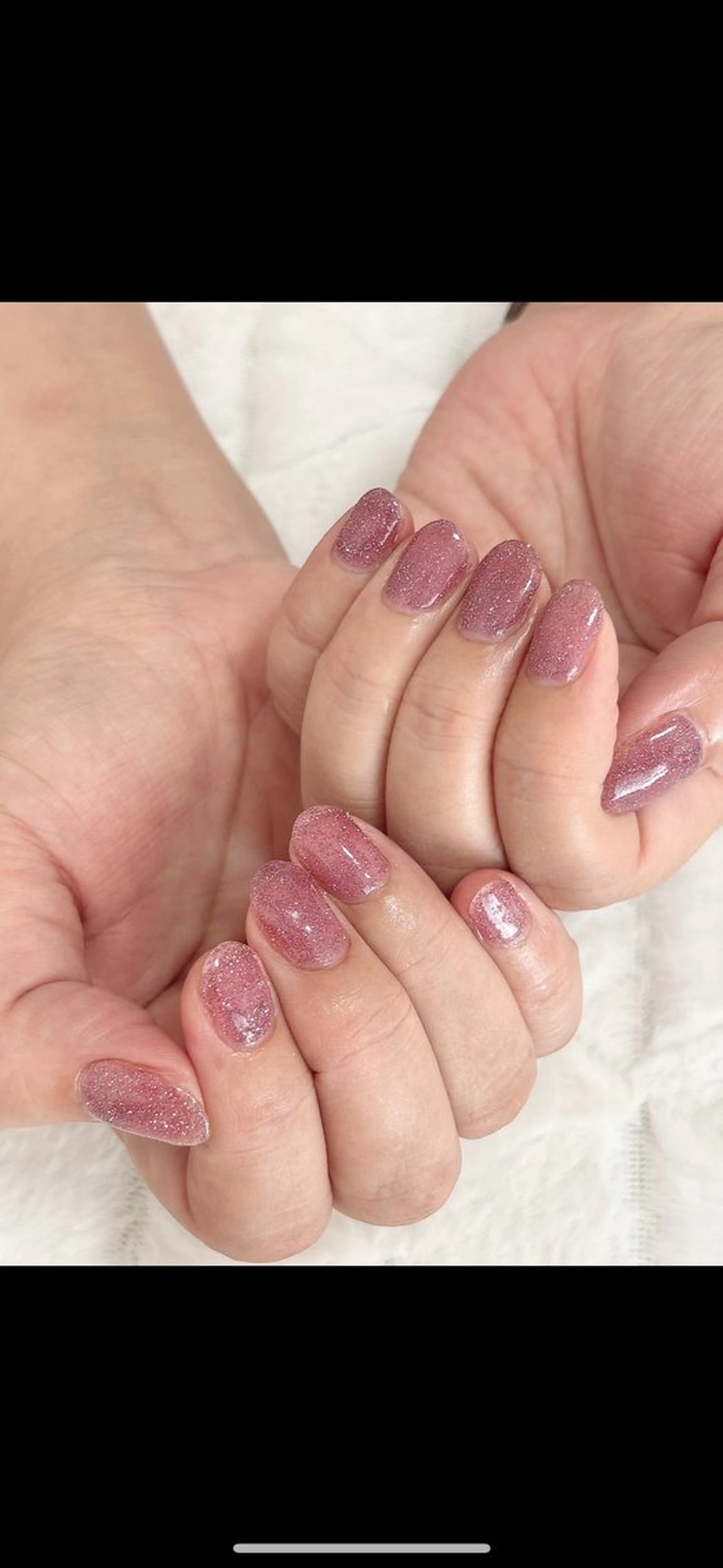 ネイル フラッシュネイル ラメ(グリッター) ワンカラーネイル nail salon はるりのネイルデザイン