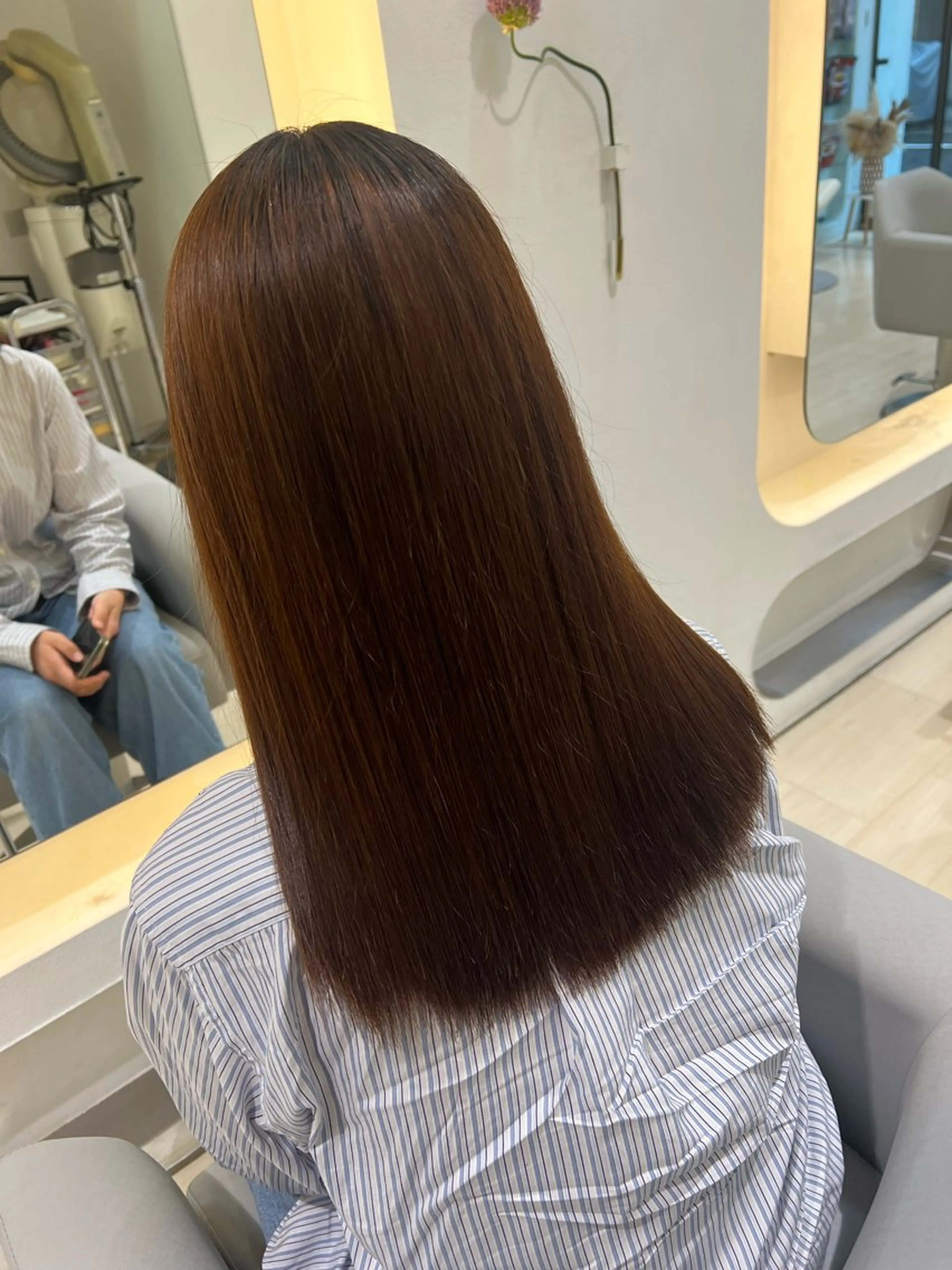 ミディアム カラー カット 堀井 凌平のヘアスタイル