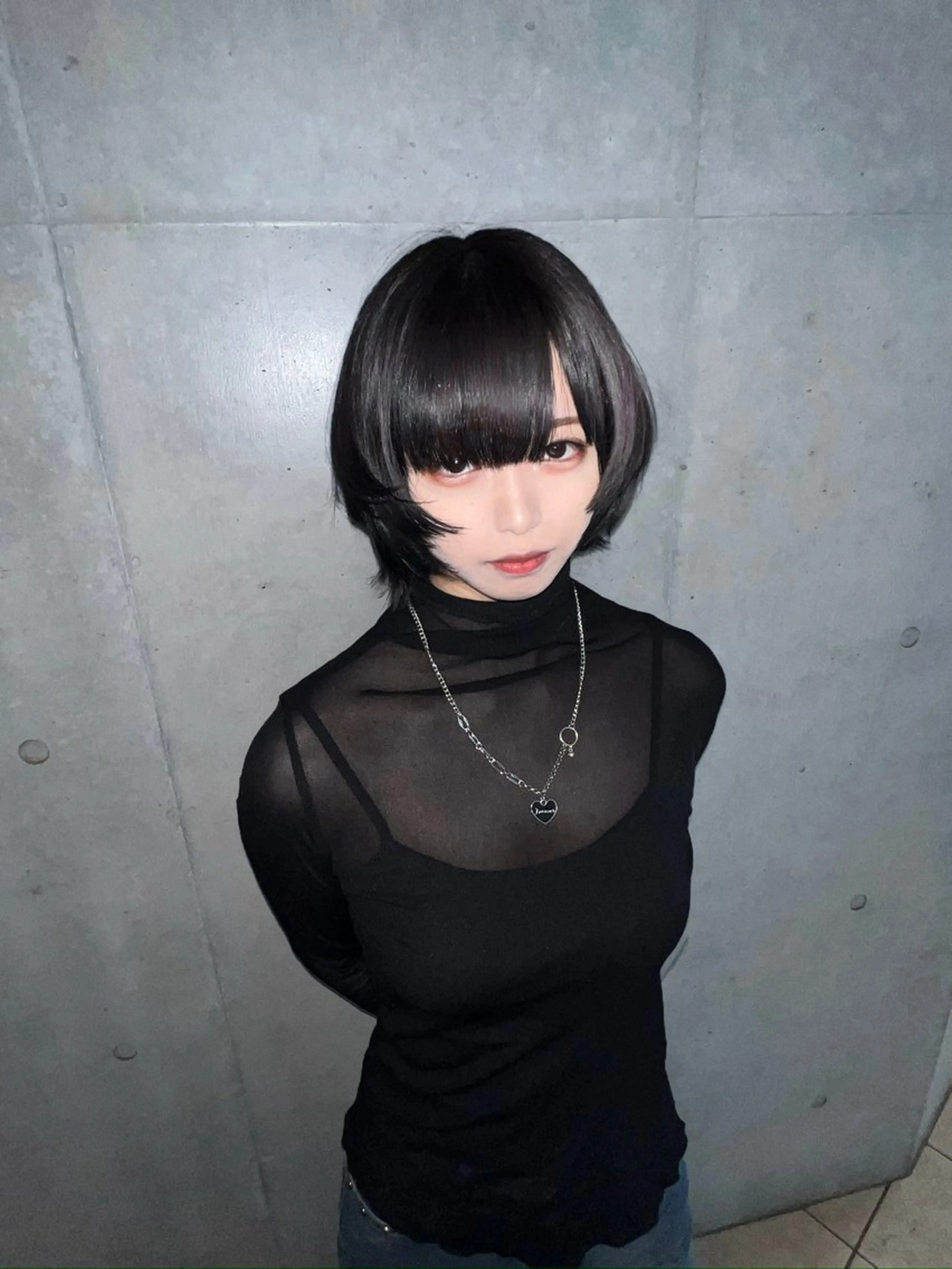 ショート カラー パーマ ブリーチ 髪質改善 縮毛矯正 ウルフカット 縮毛矯正 トリートメント RYOTA /GARTE髪質改善のヘアスタイル