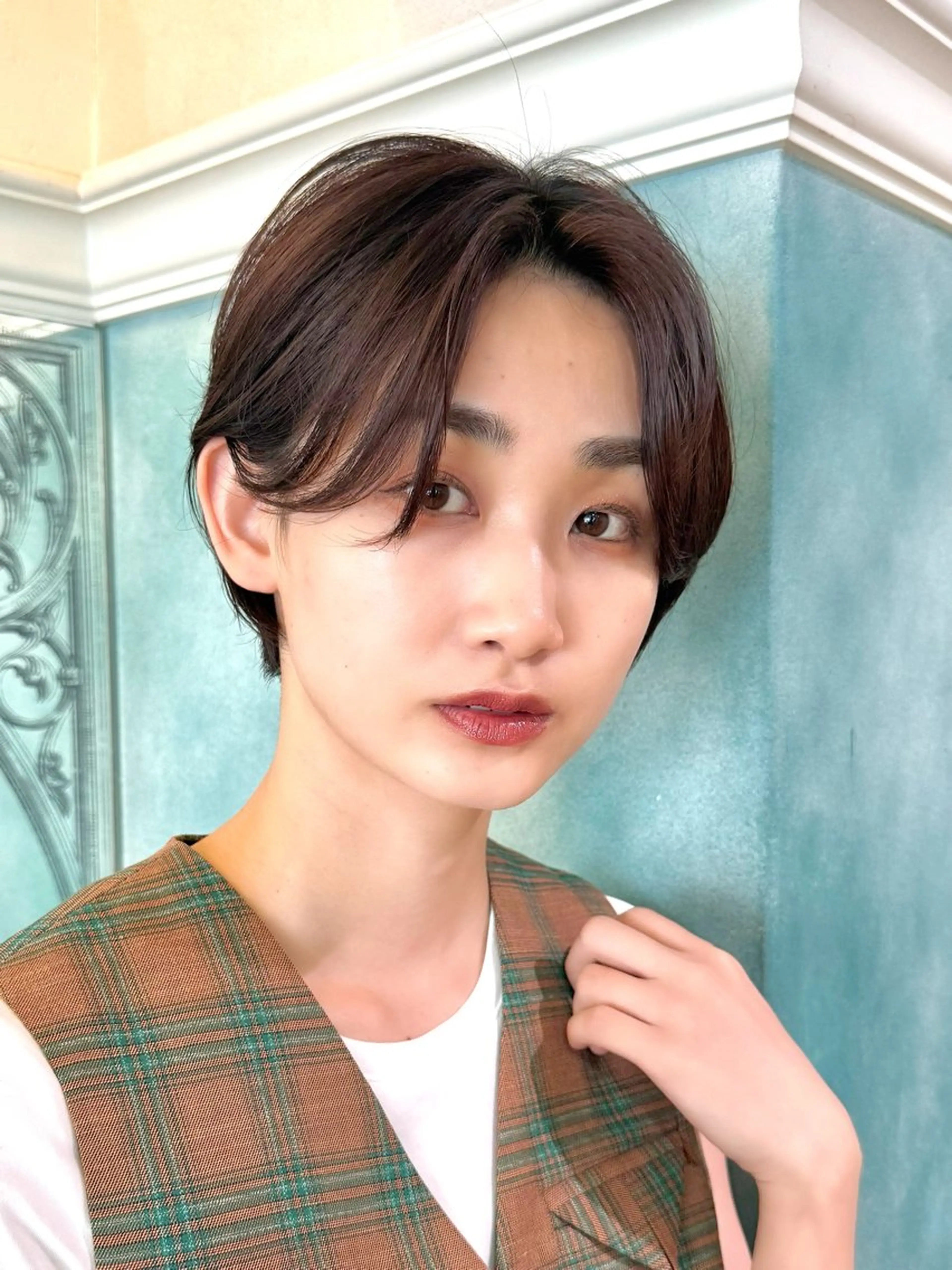 ショート 大人美人ショート 杉浦主馬のヘアスタイル