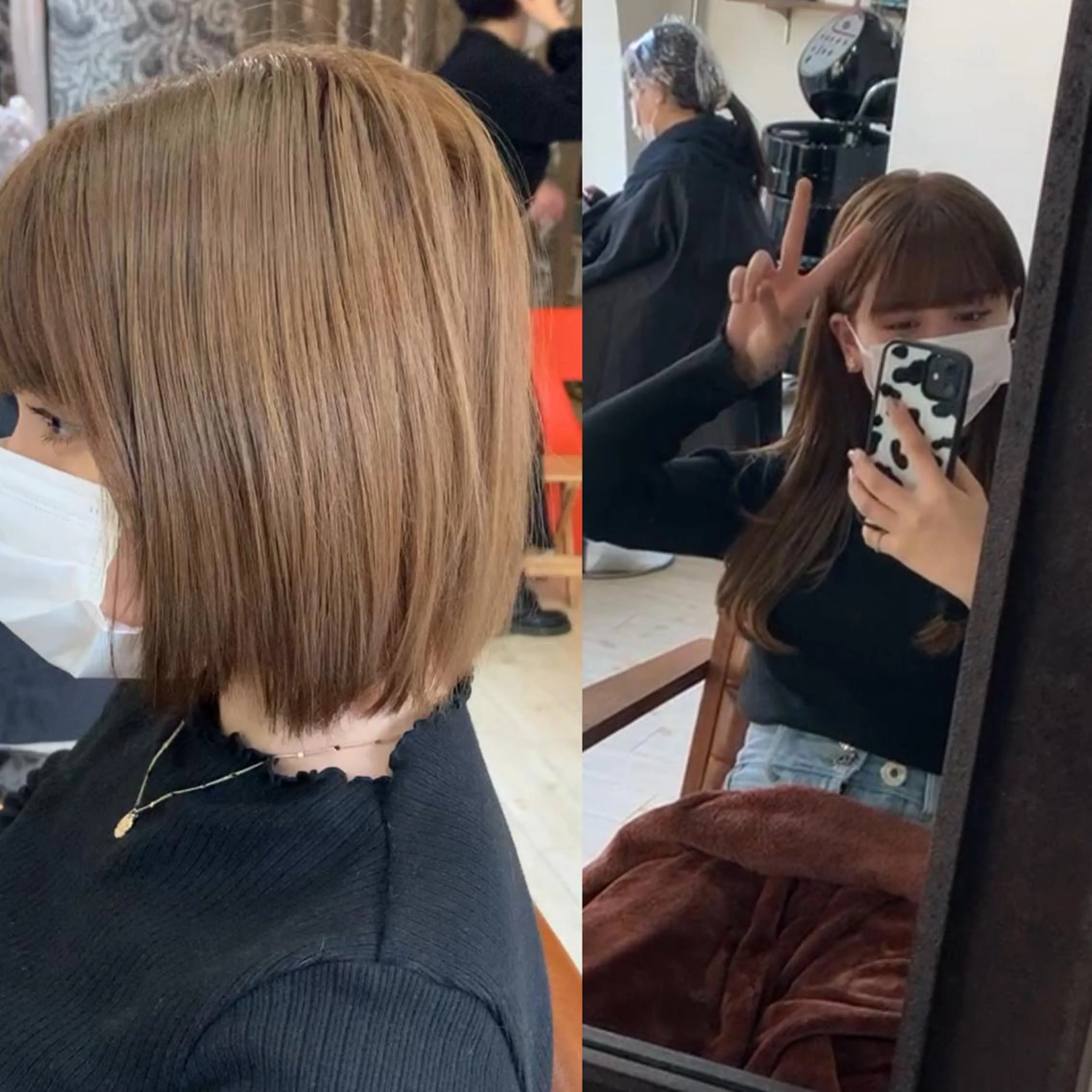 ミディアム Orque deux 伊藤丈晴のヘアスタイル