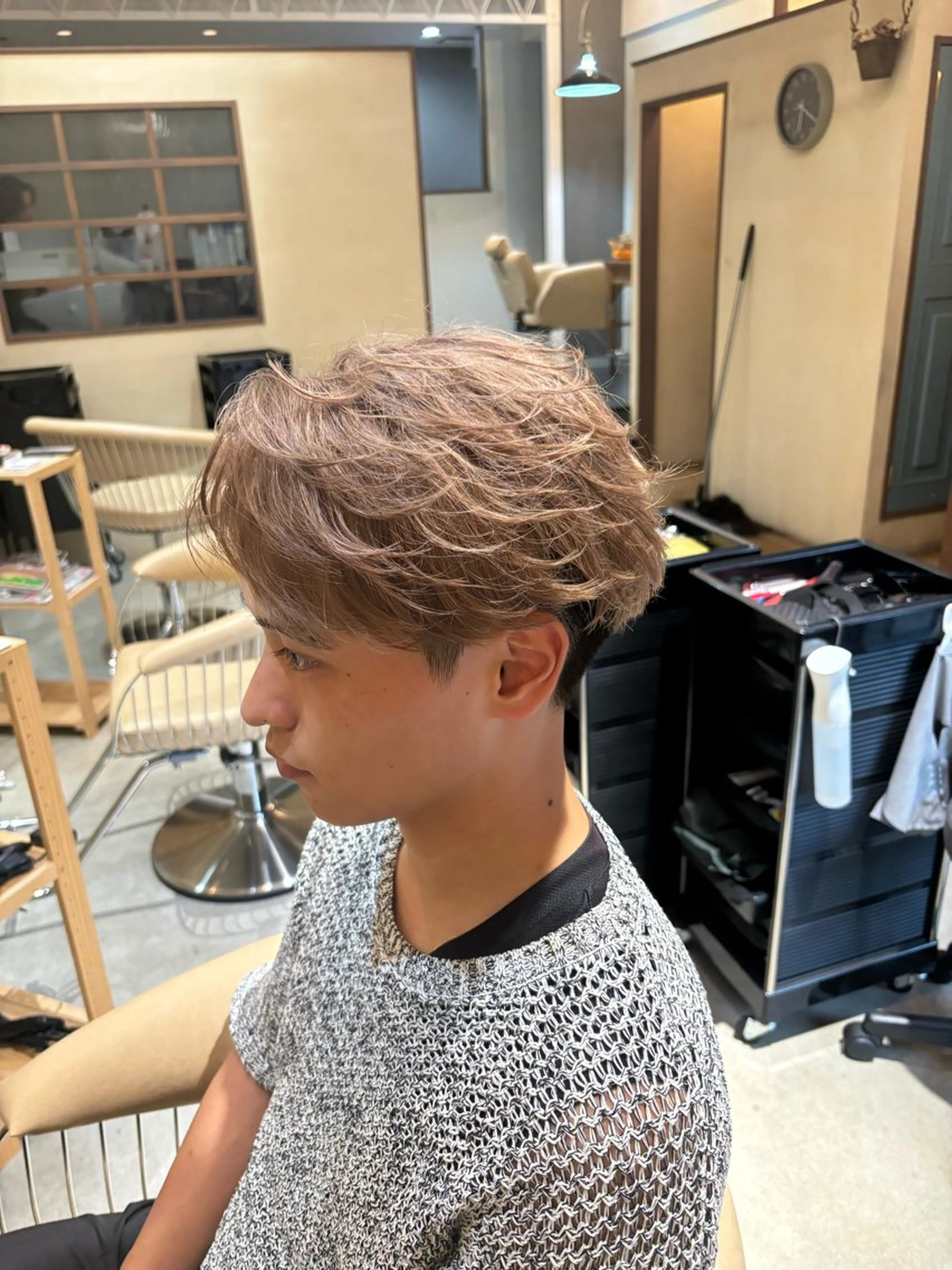ショート メンズ 鹿児島 TSUBASAのヘアスタイル